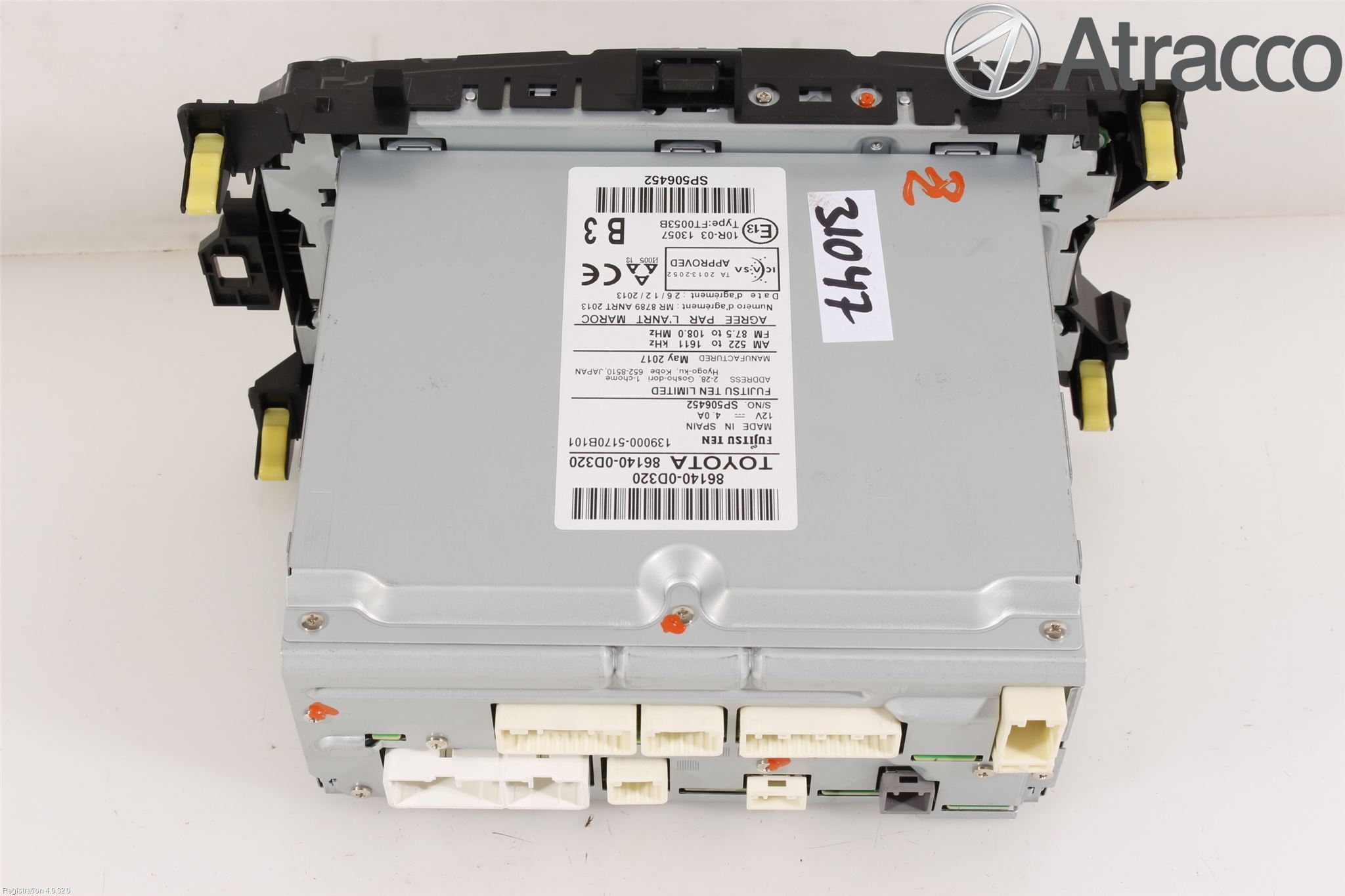 Toyota YARIS XP130 15-20 Cd Radio - Multimediapanel