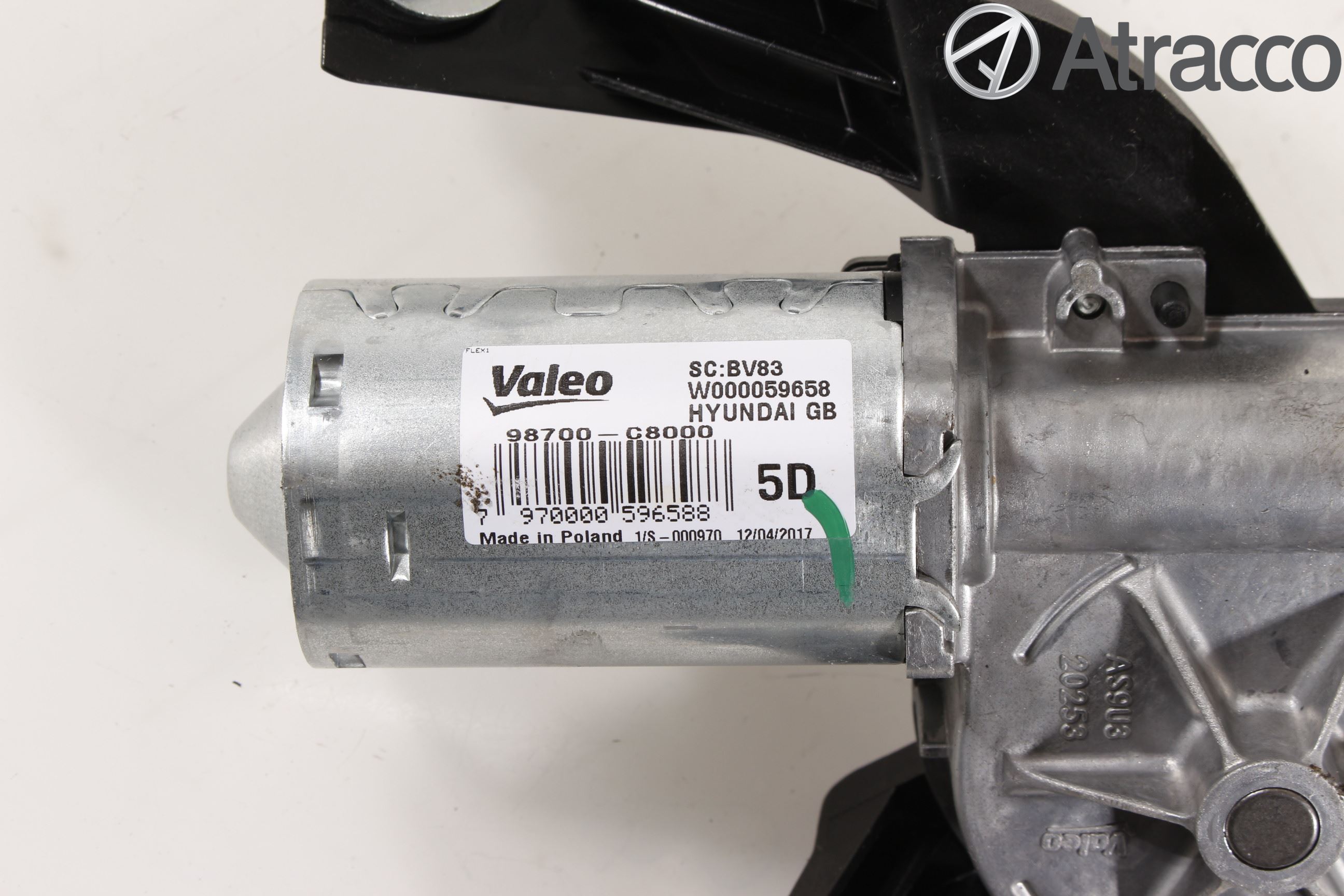 Hyundai i20 GB 15-20 Torkarmotor Baklucka