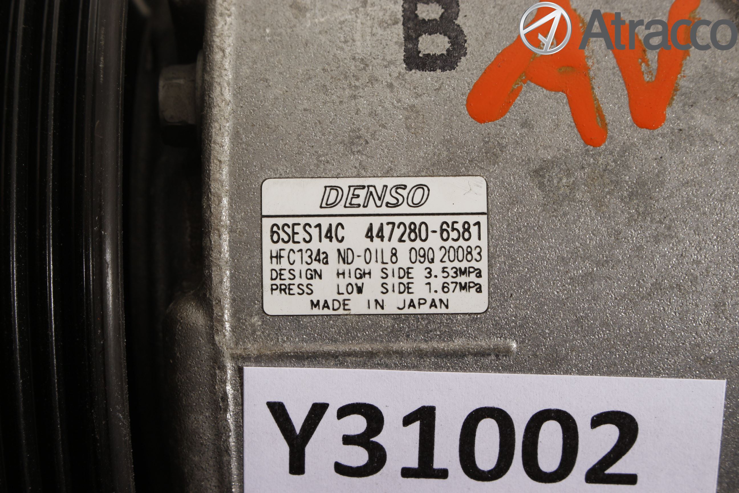 Toyota AURIS 13-19 Ac Kompressor