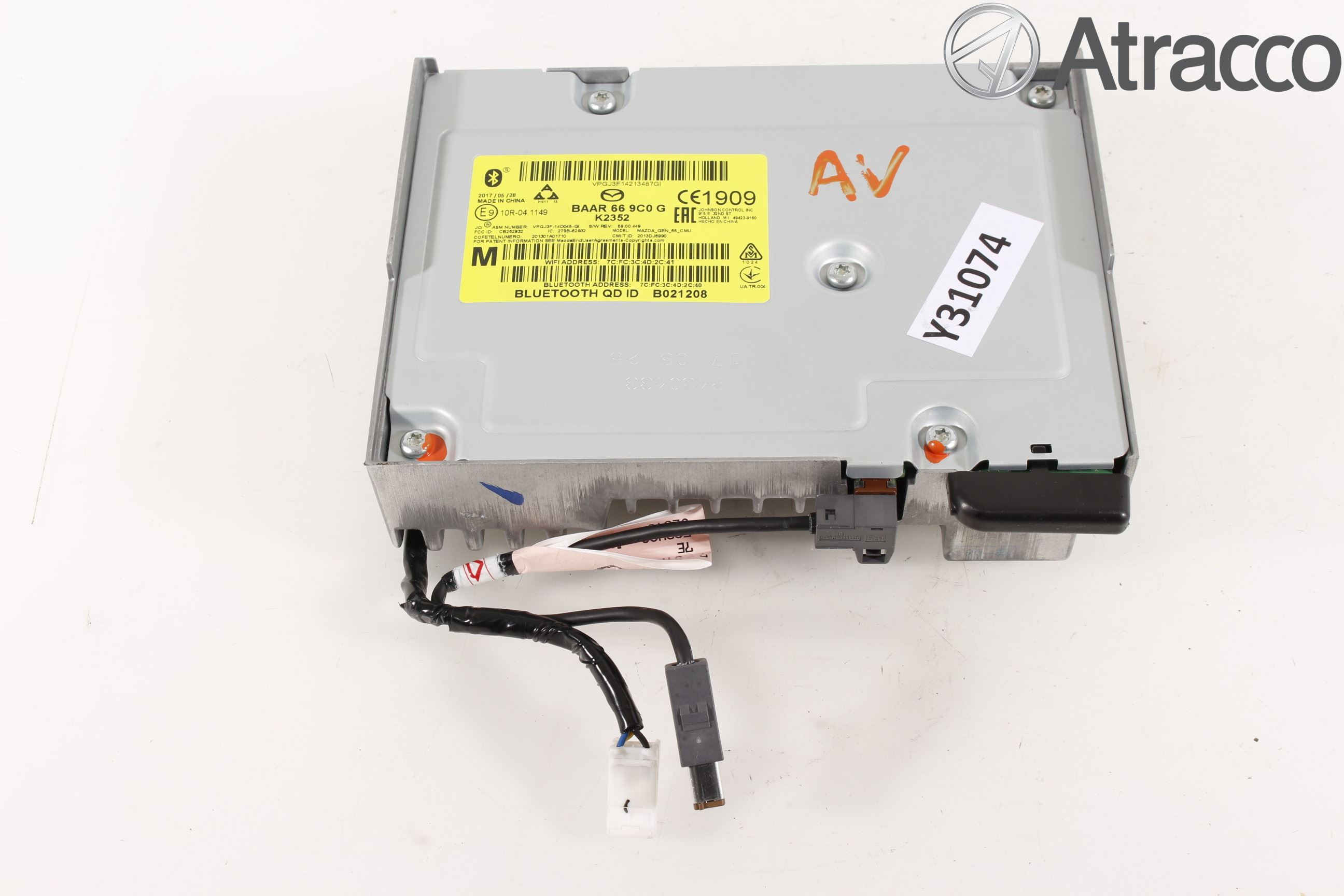 Mazda CX-3 Cd Radio - Multimediapanel