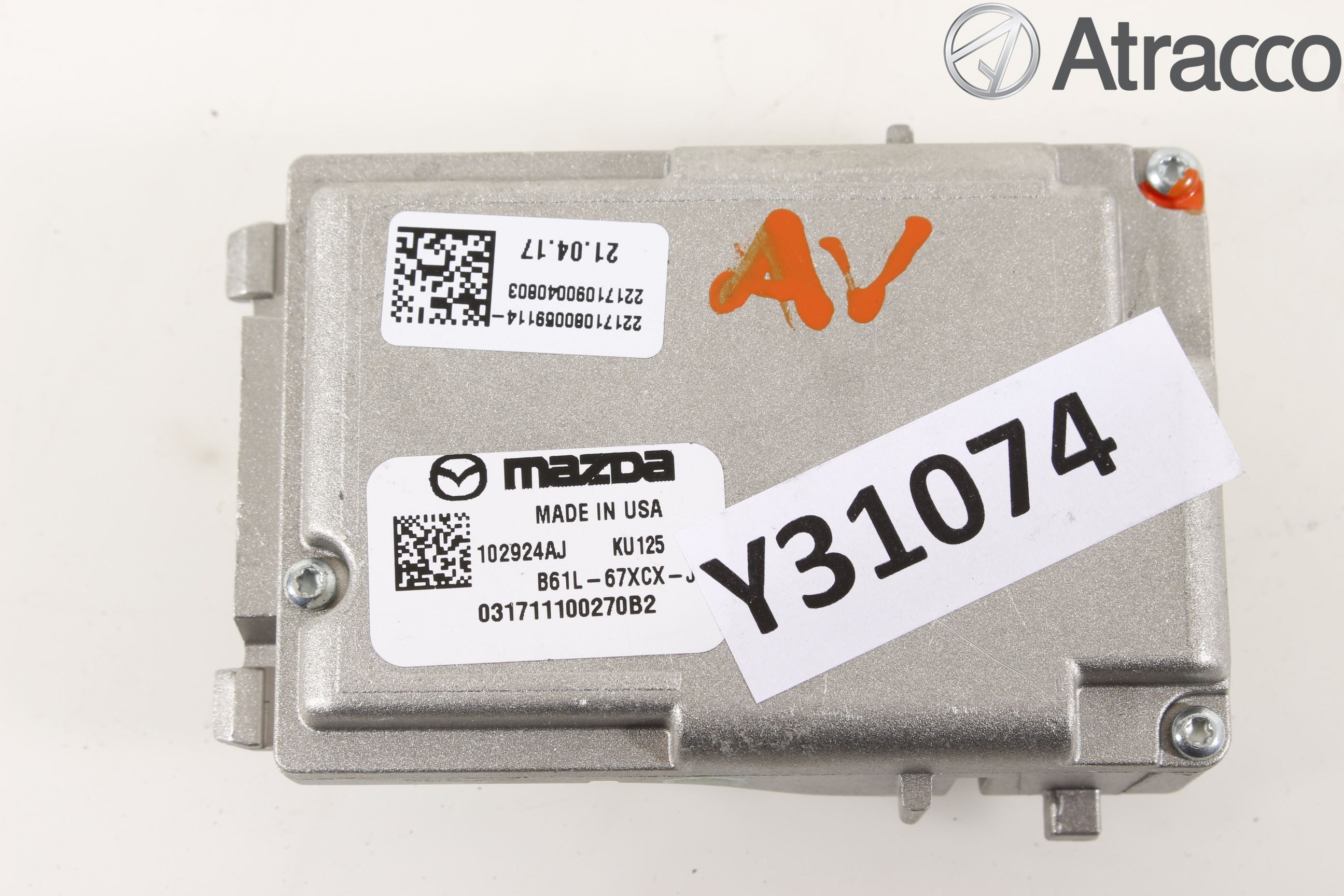Mazda CX-3 Sensor Aktivt Kollisionsskydd