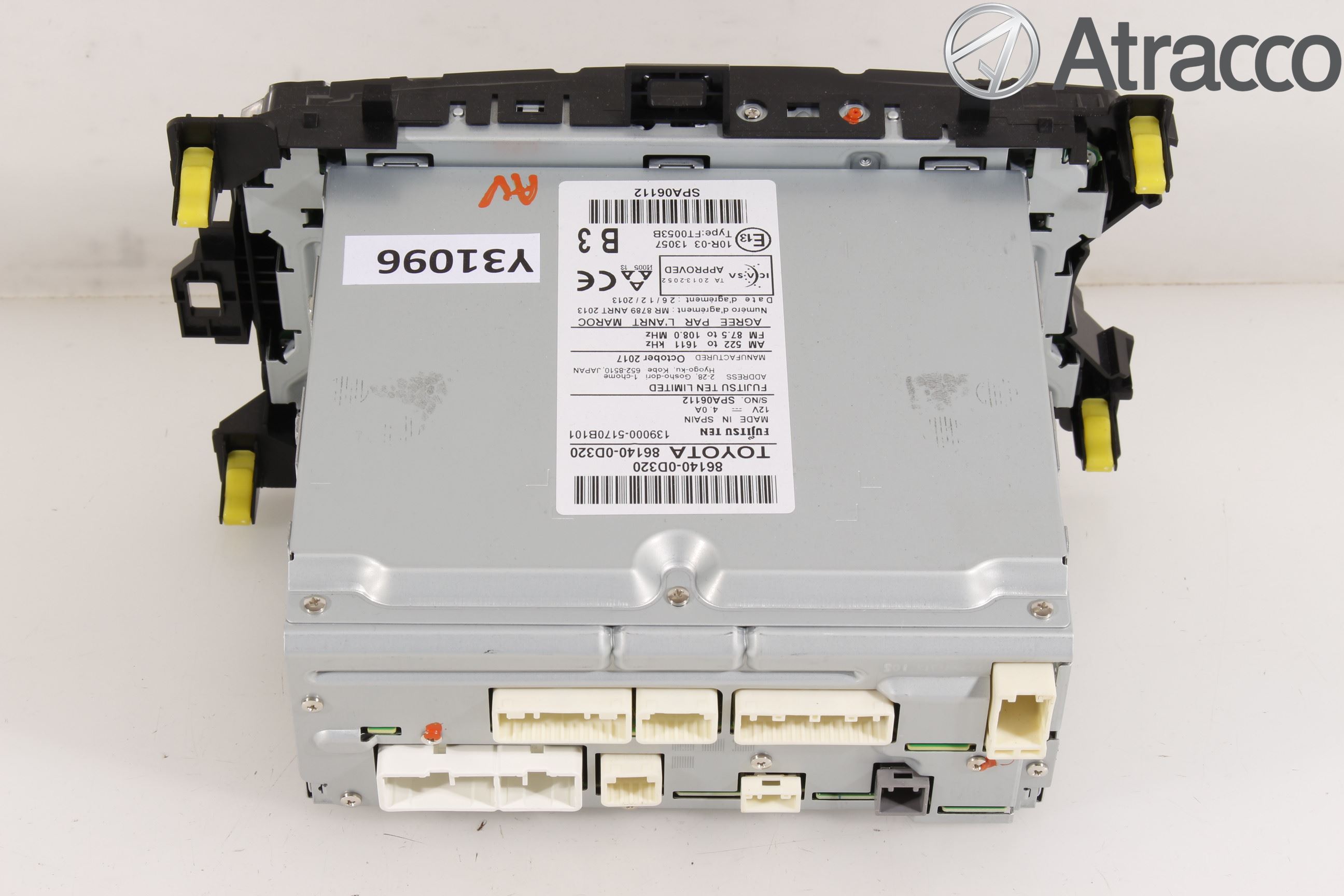 Toyota YARIS XP130 15-20 Cd Radio - Multimediapanel