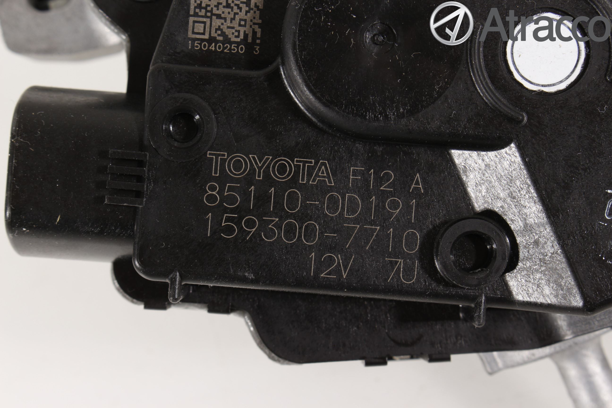 Toyota YARIS XP130 15-20 Torkarmotor Vindruta