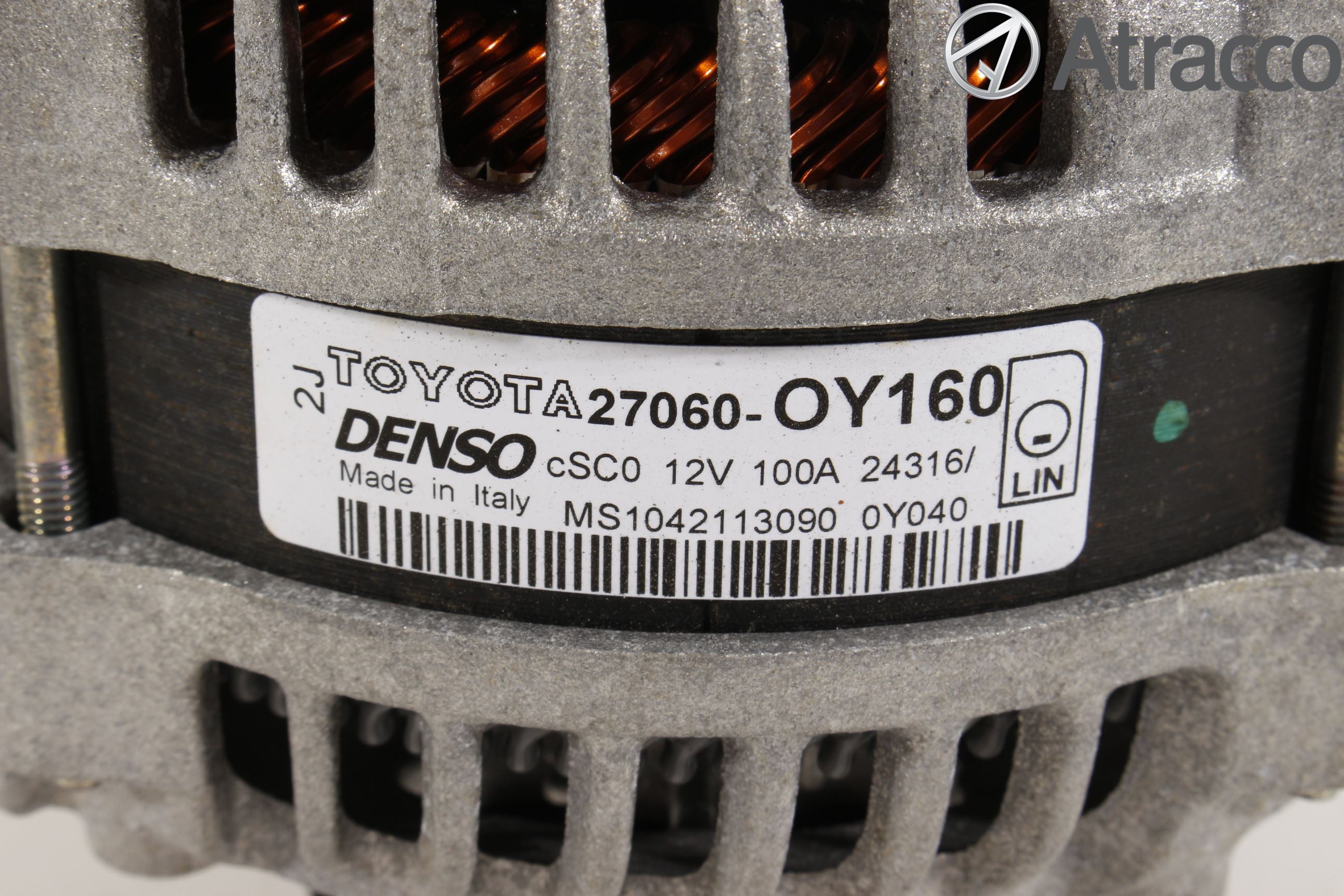 Toyota YARIS XP130 15-20 Generator