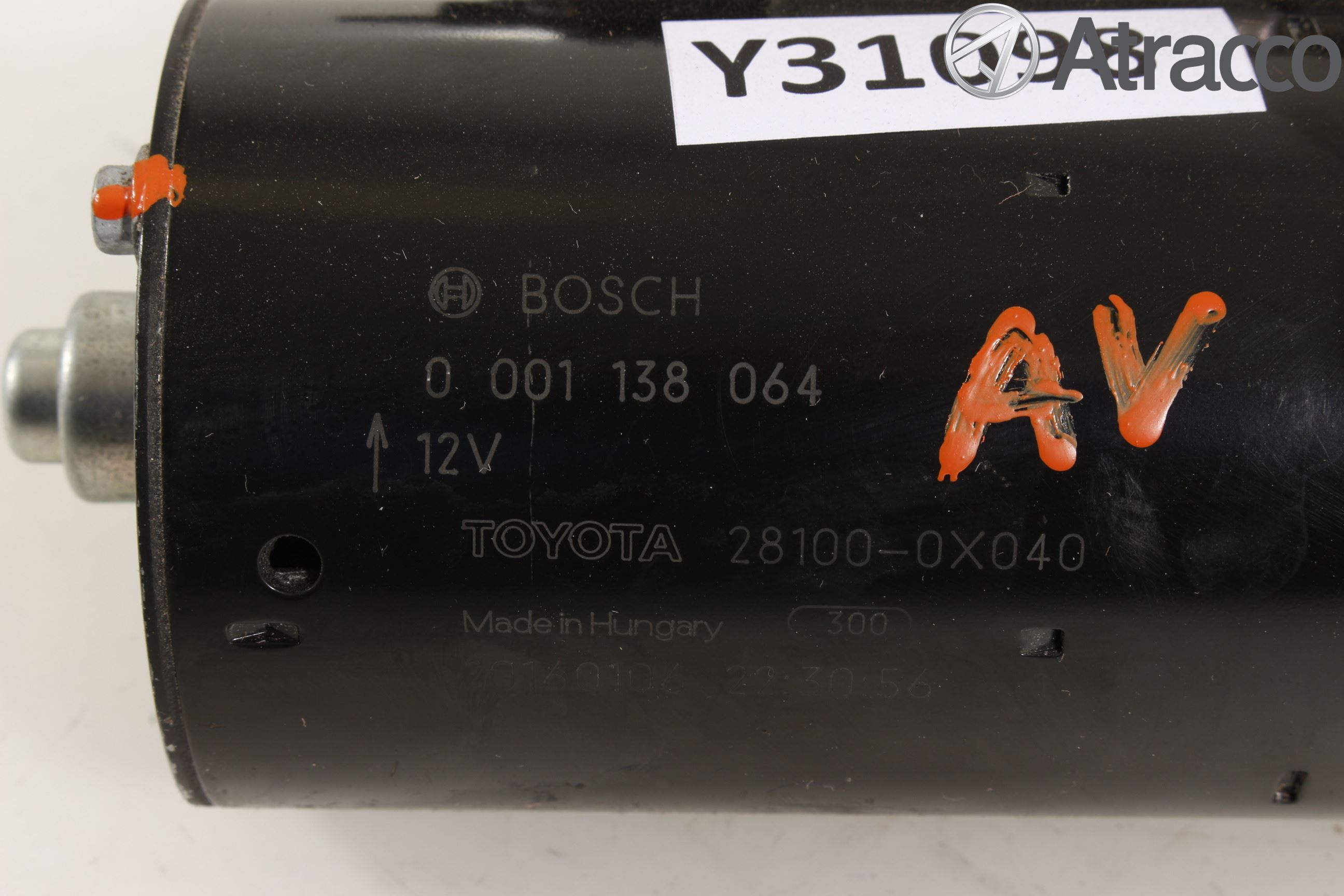 Toyota AURIS 13-19 Startmotor Diesel