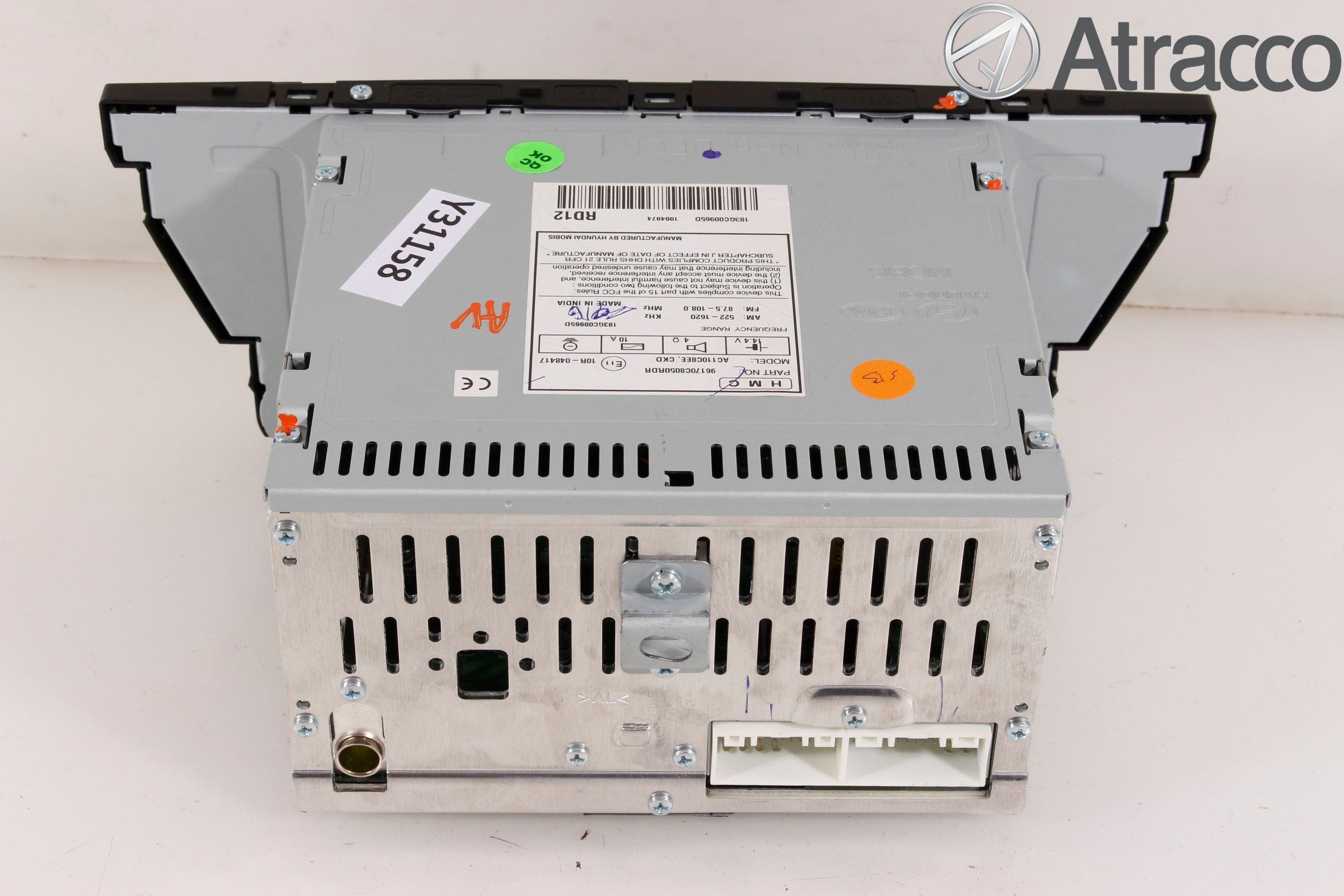 Hyundai i20 GB 15-20 Cd Radio - Multimediapanel