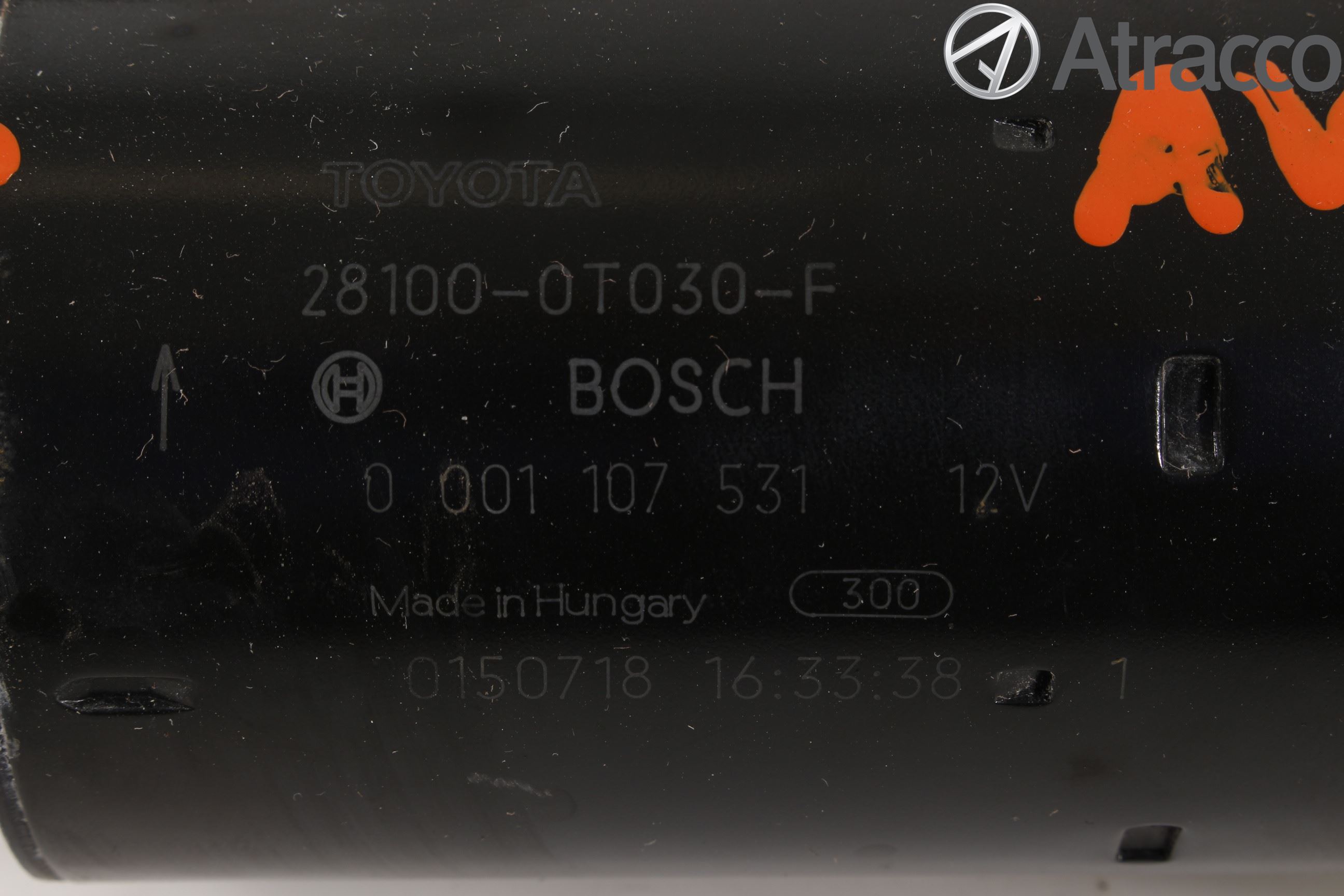 Toyota AURIS 13-19 Startmotor