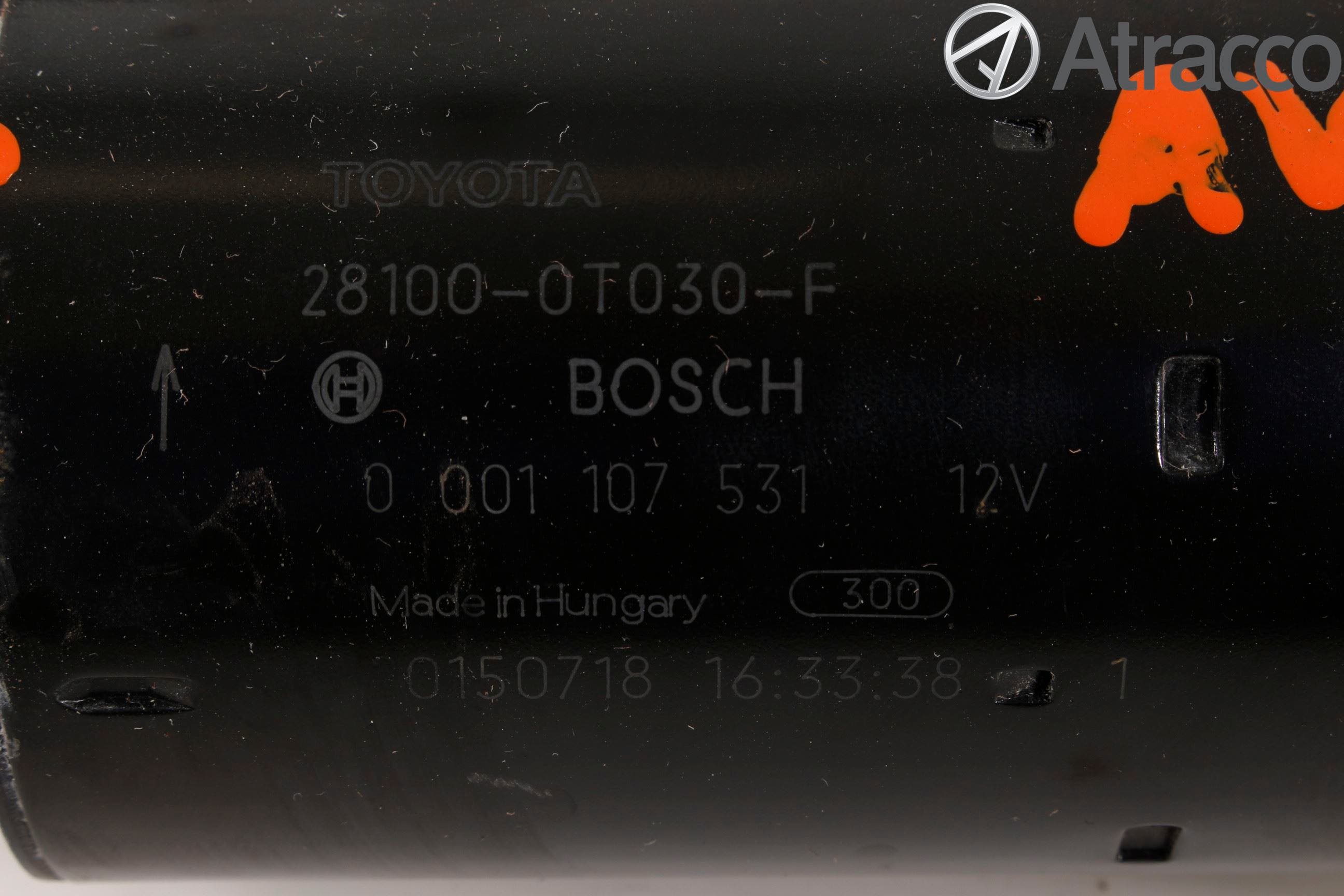 Toyota AURIS 13-19 Startmotor