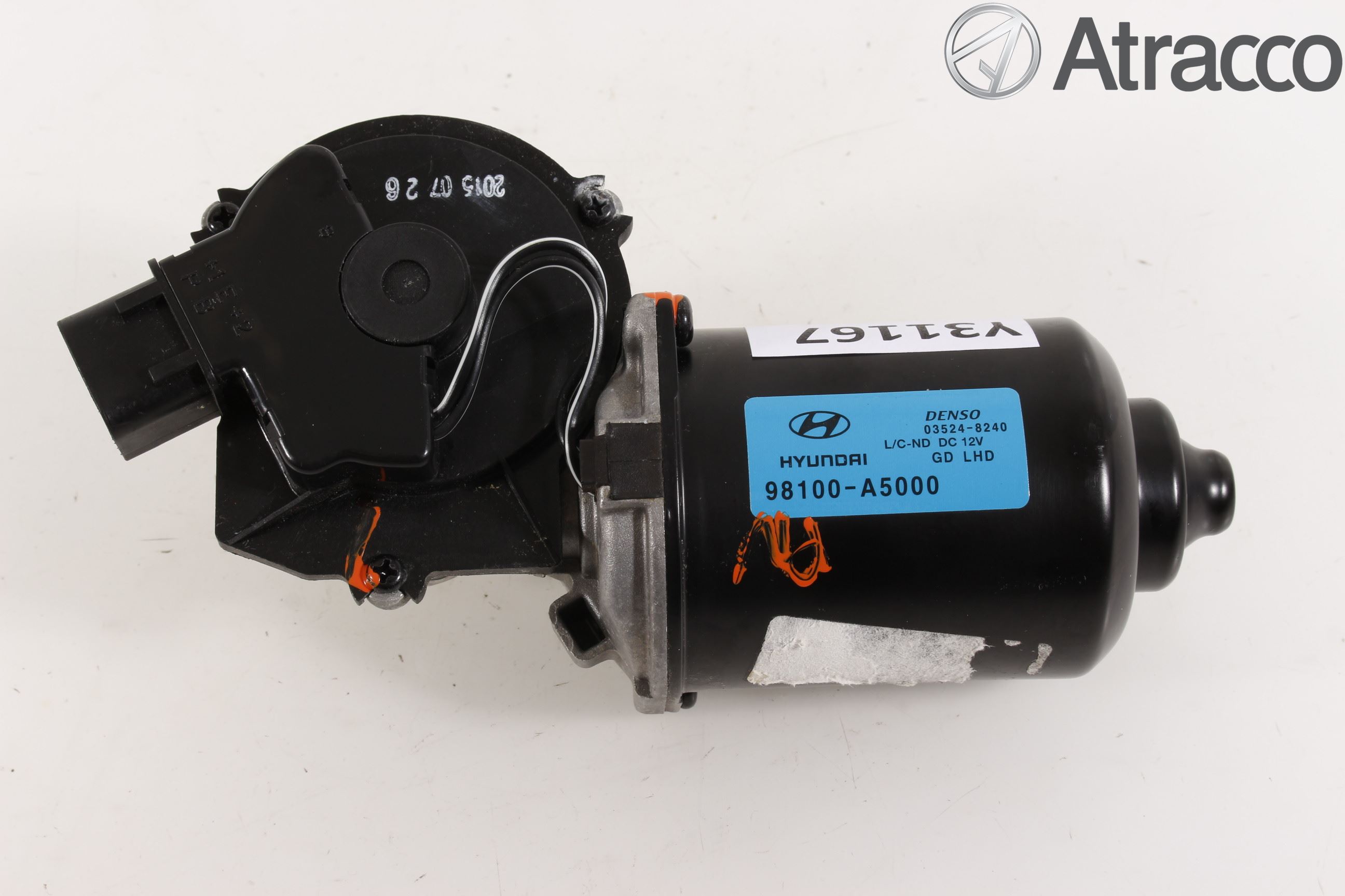 Hyundai i30 GD 13-17 Torkarmotor Vindruta