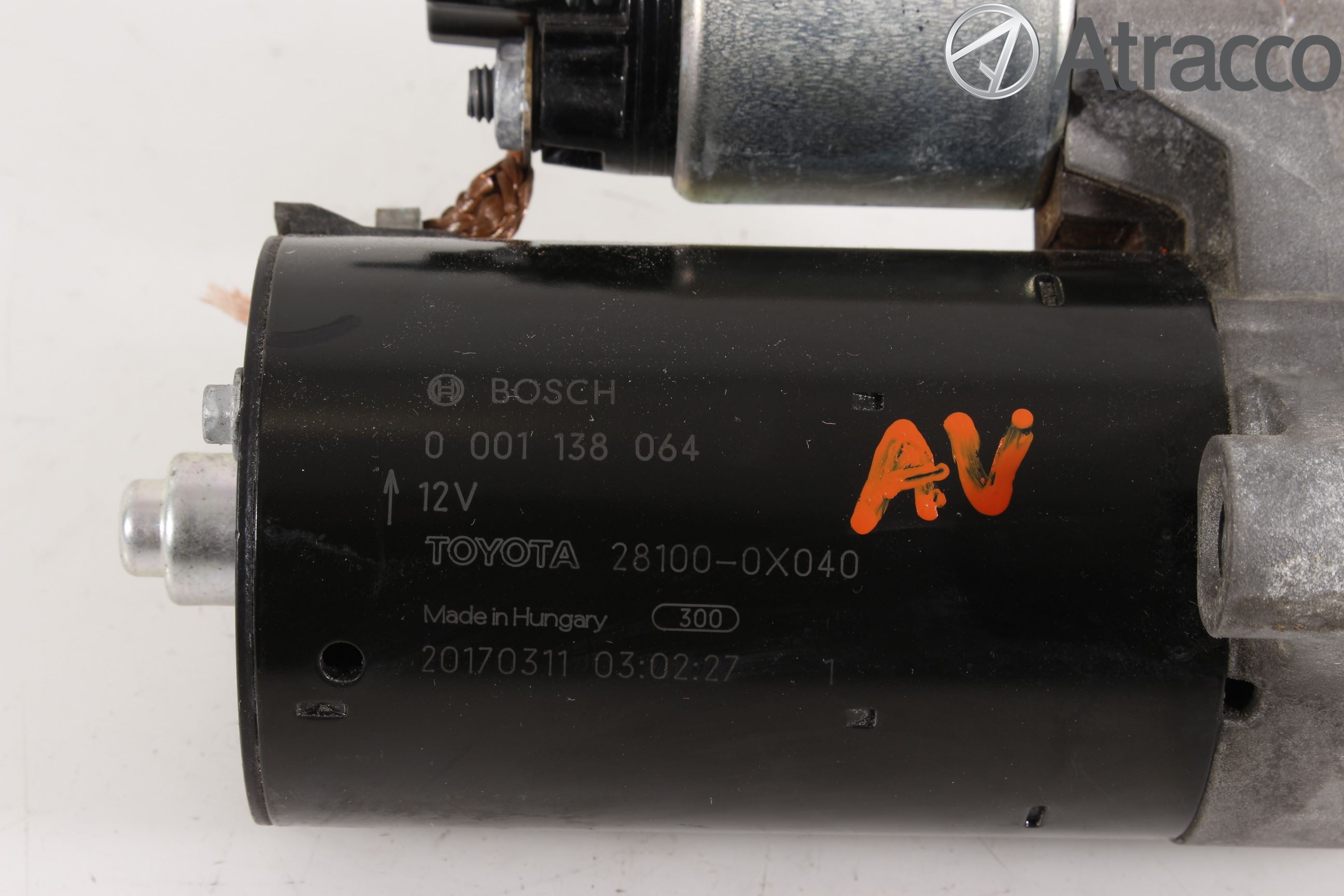 Toyota AVENSIS 16-18 Startmotor Diesel