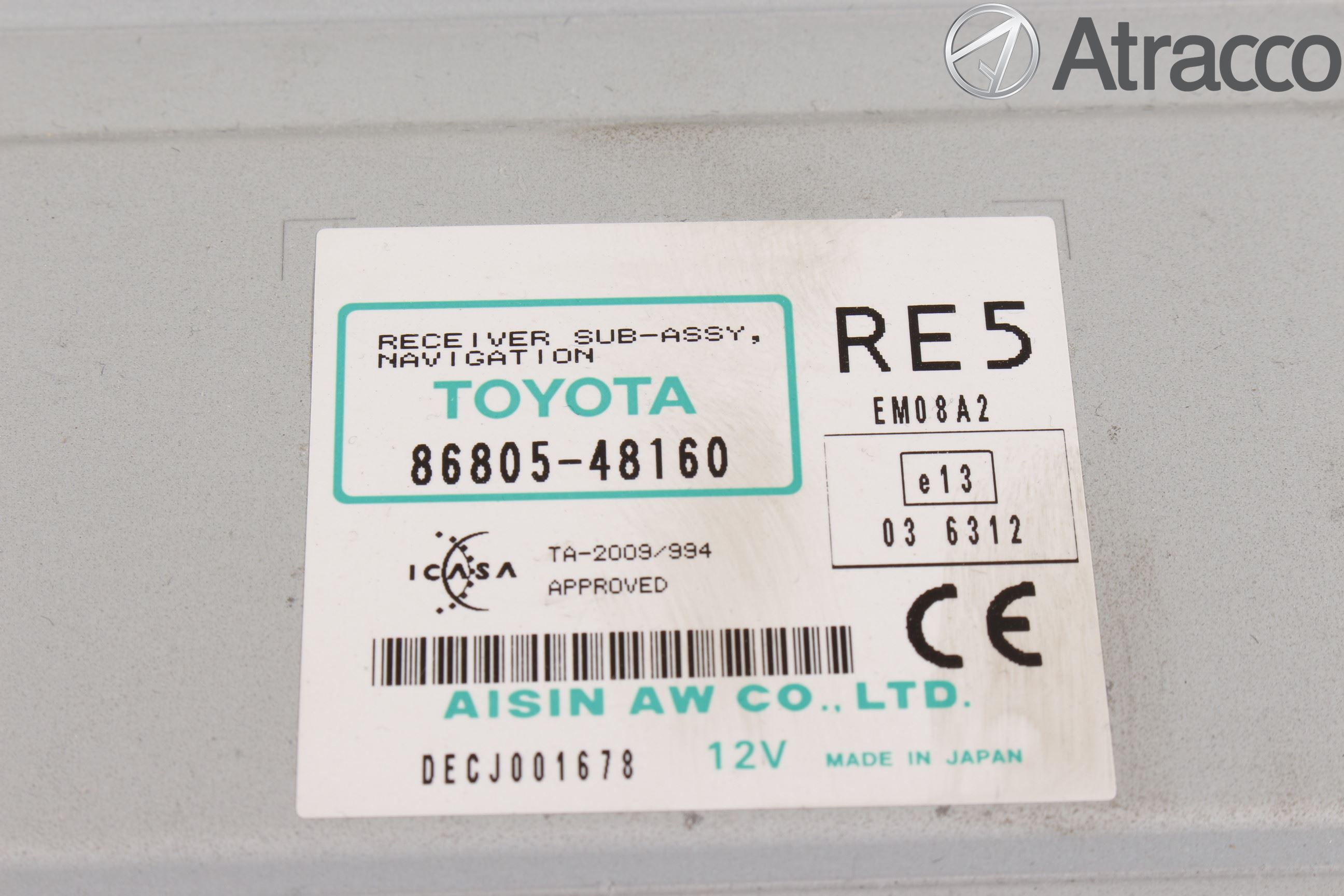 Lexus RX AL10 09-15 Cd Radio - Multimediapanel