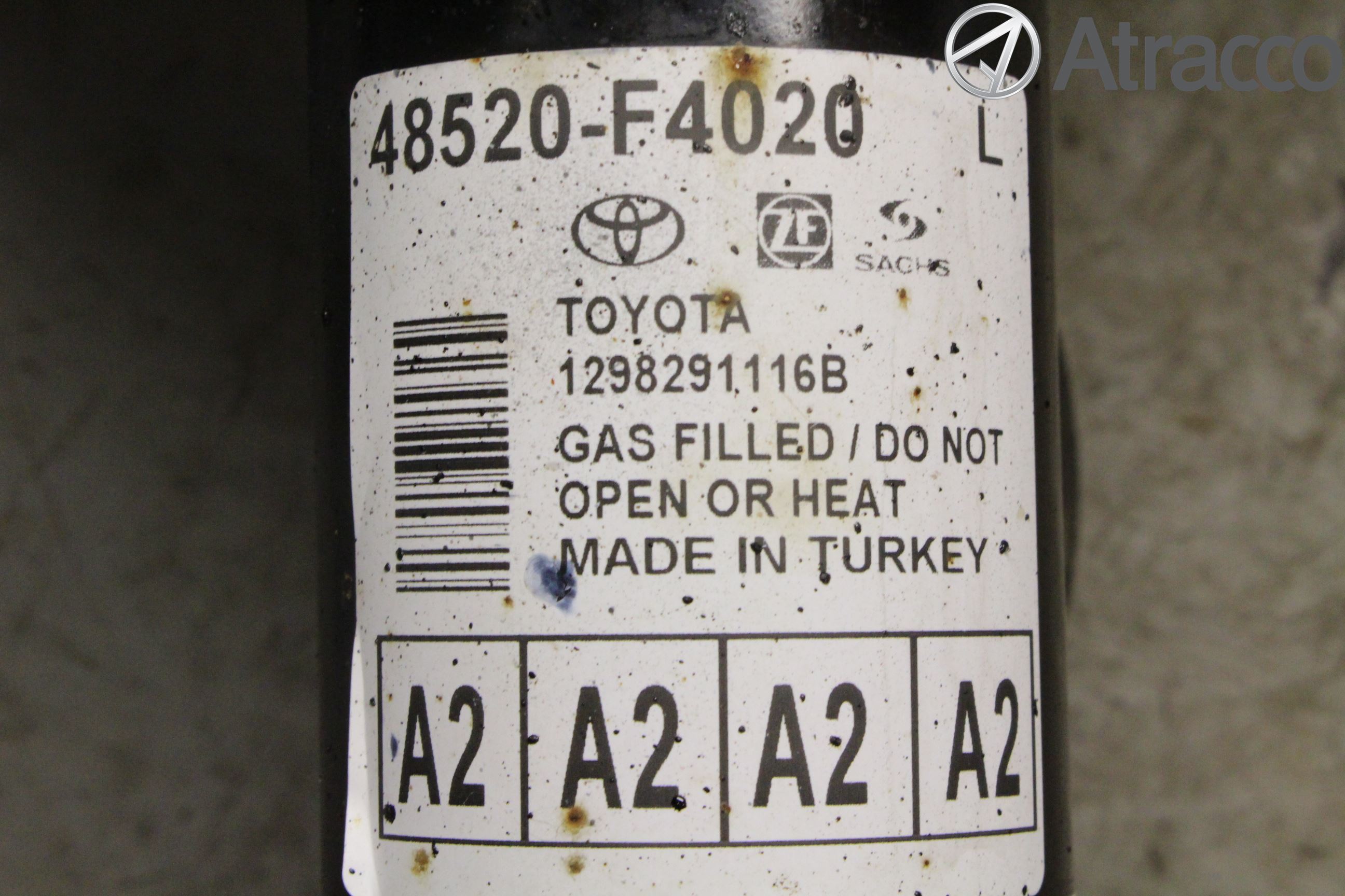 Toyota C-HR 16-23 Fjäderben Fram Vänster