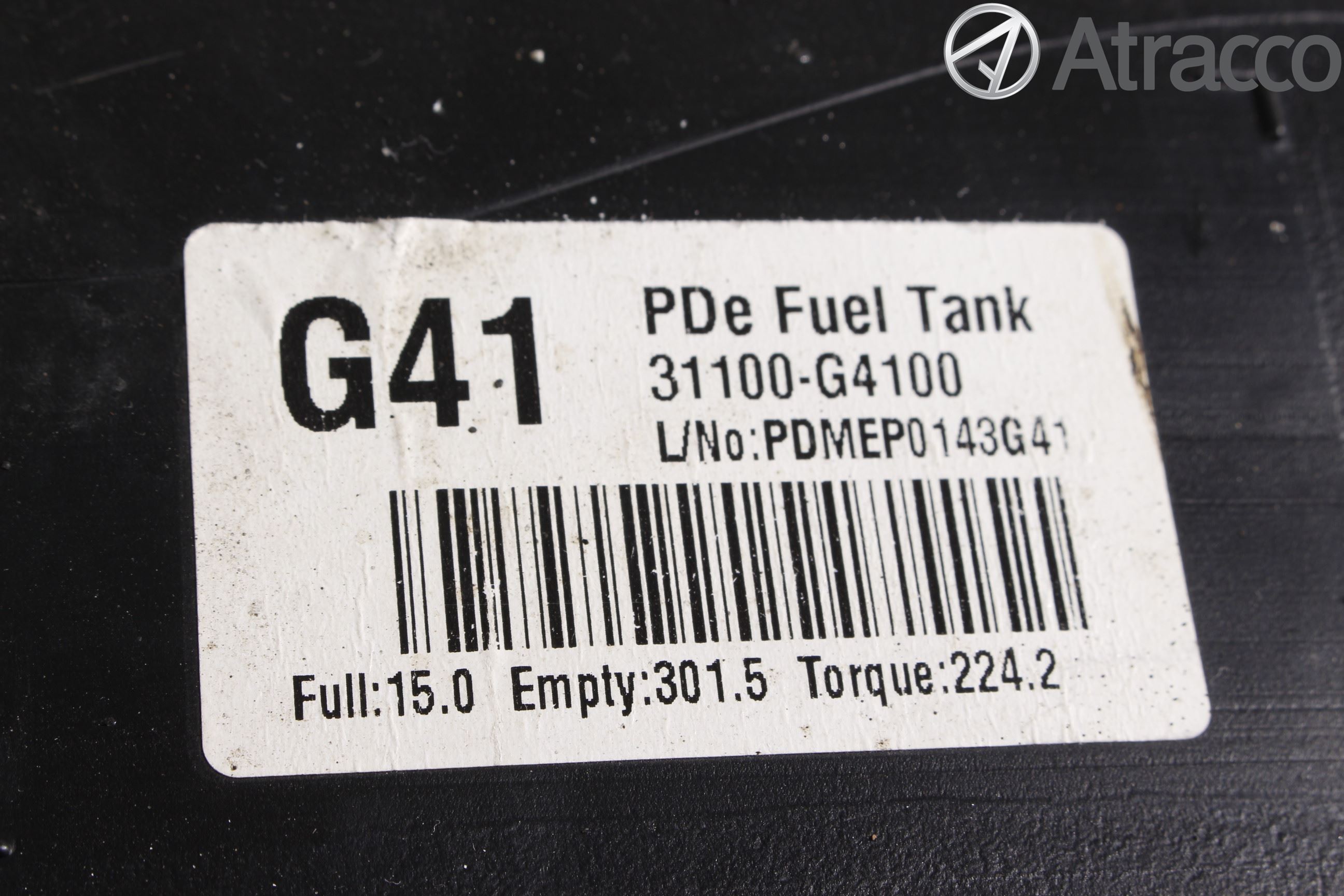 Hyundai i30 PD 17- Bränsletank Insprutning