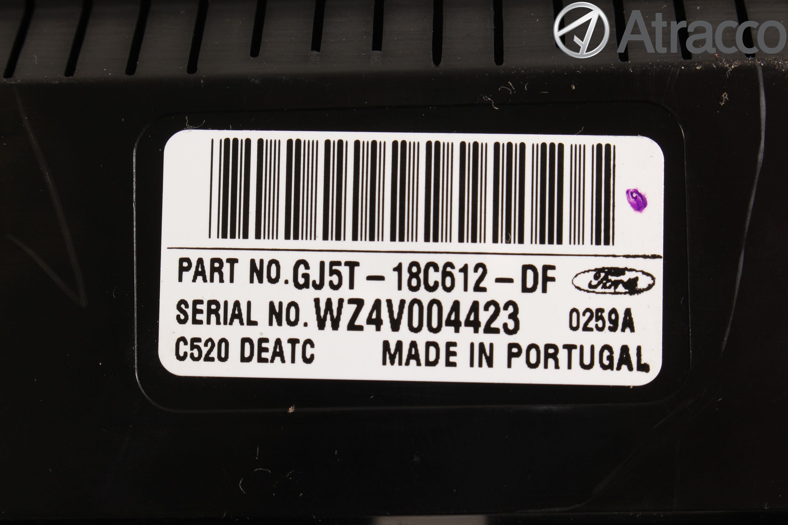 Ford KUGA 17-19 Ac Styrenhet Ac Manöveren