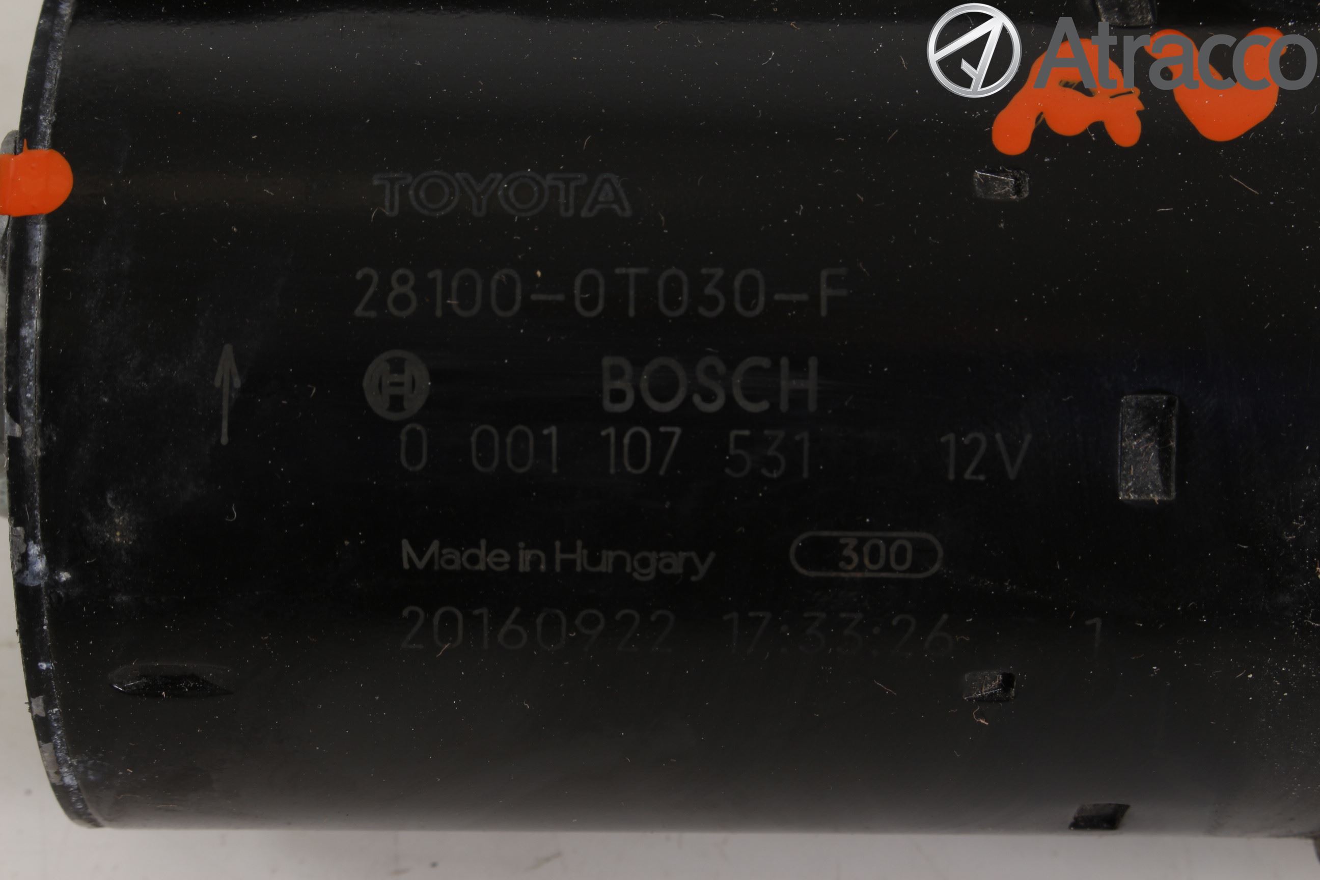 Toyota AVENSIS 16-18 Startmotor