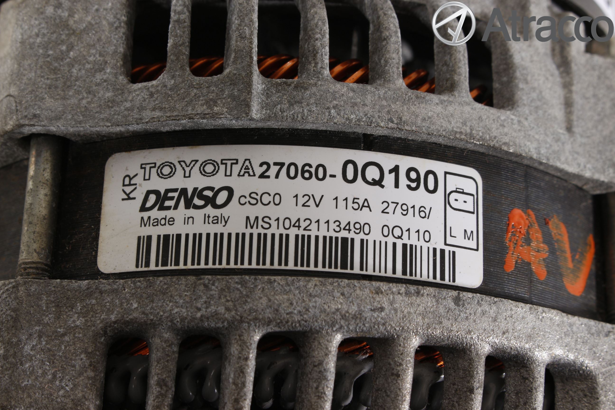 Toyota AYGO 15-21 Generator