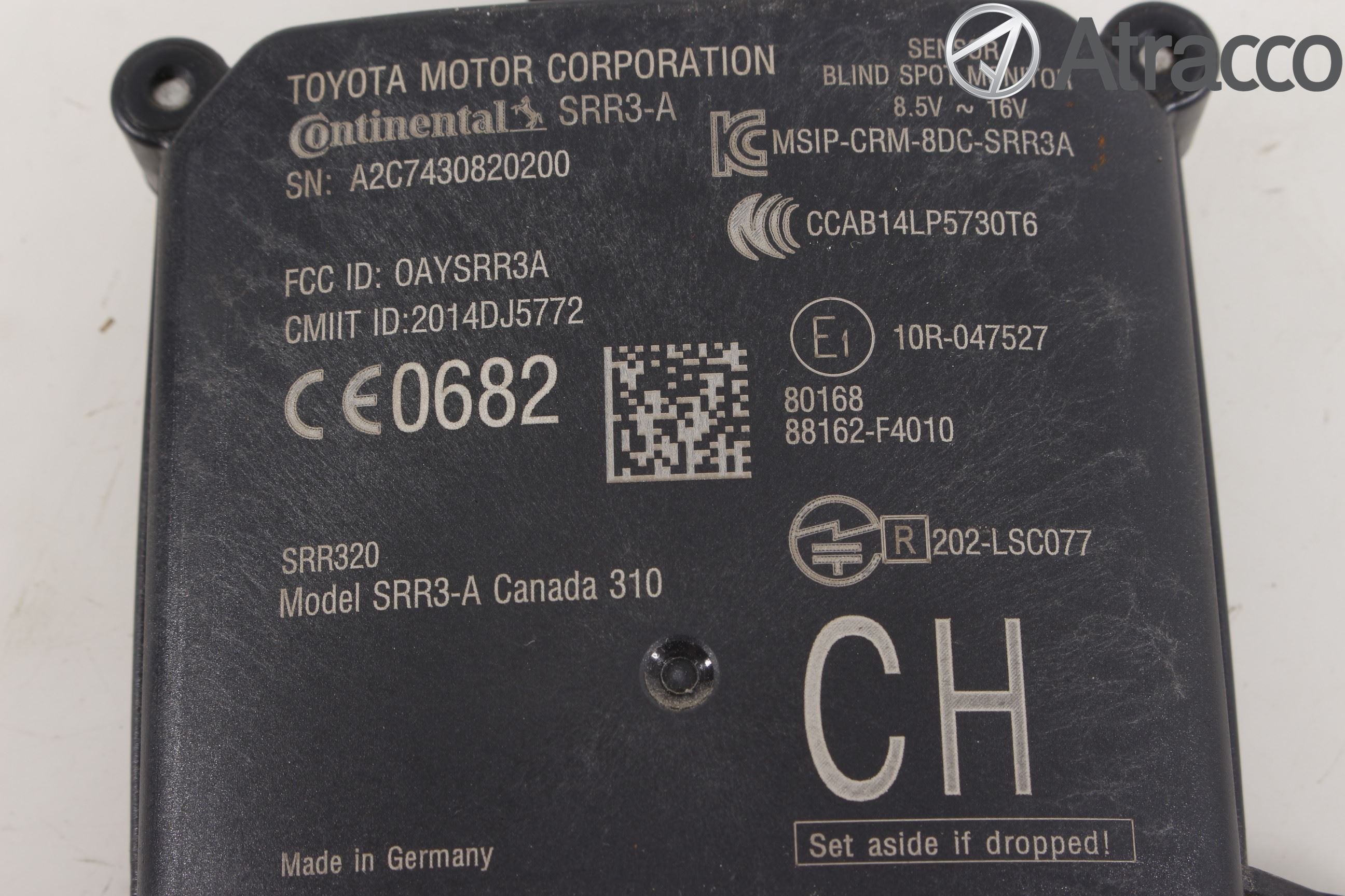 Toyota C-HR 16-23 Sensor Aktivt Kollisionsskydd