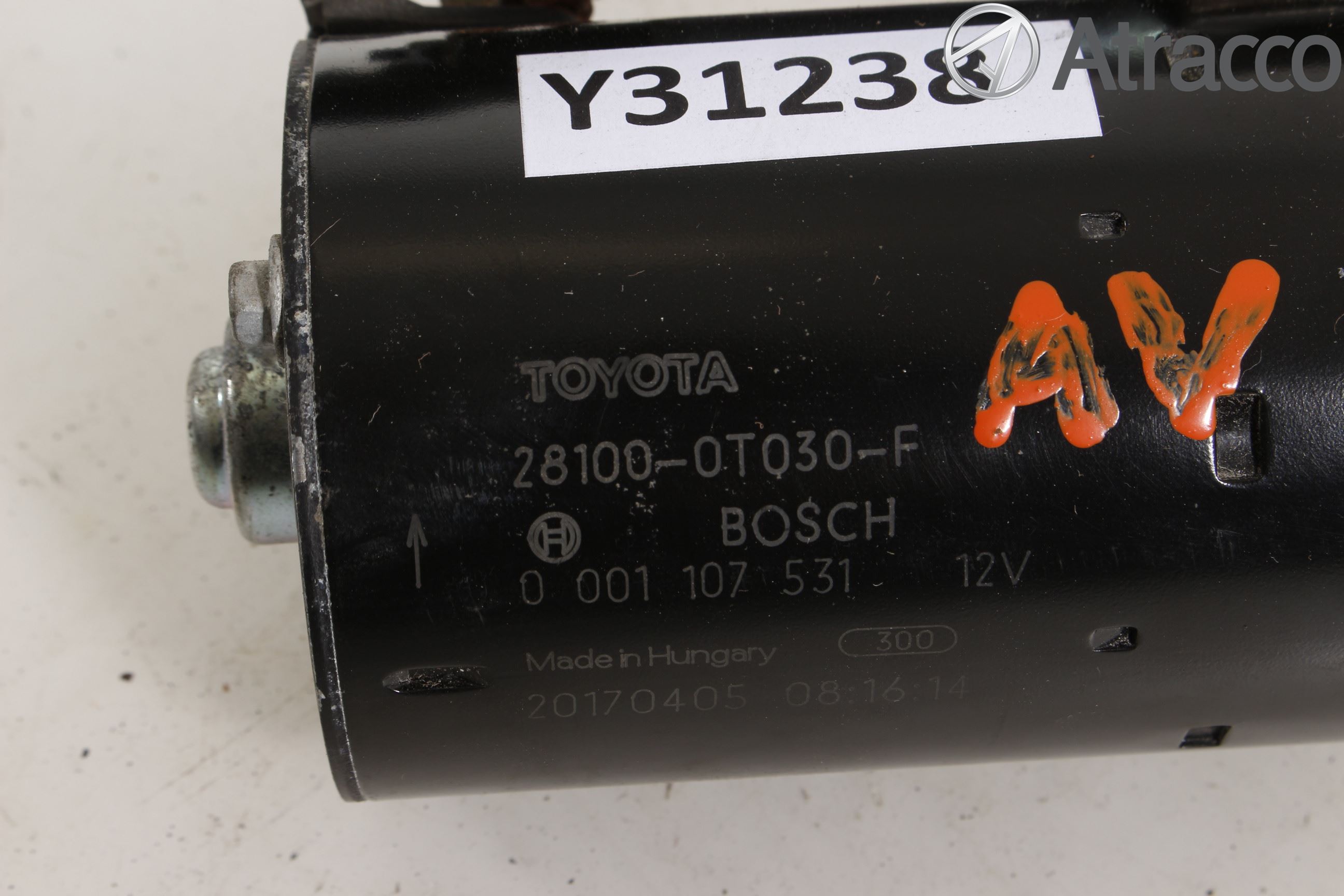 Toyota VERSO 09-18 Startmotor