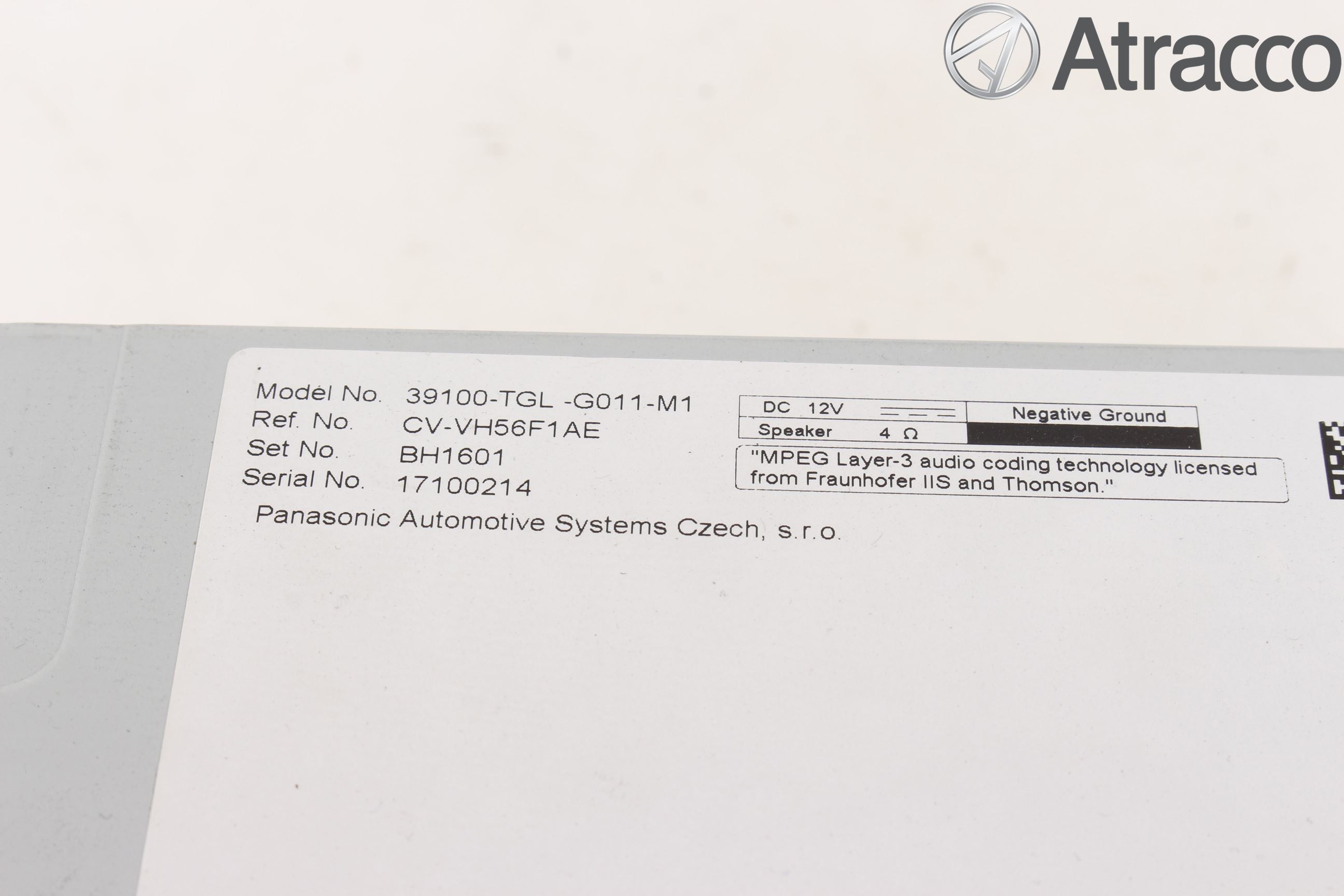 Honda CIVIC 17-22 Cd Radio - Multimediapanel