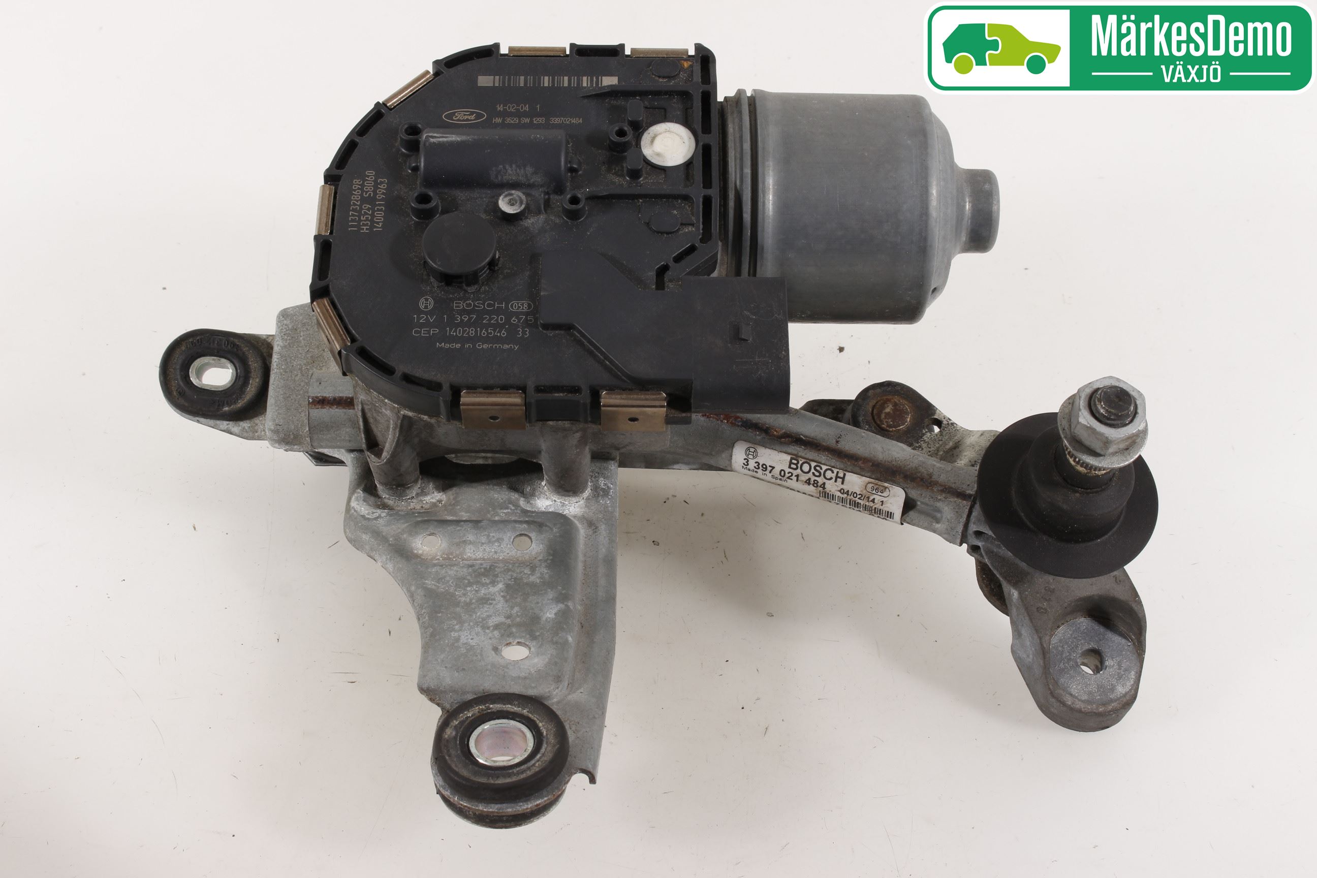 Ford S-MAX 06-15 Torkarmotor Vindruta