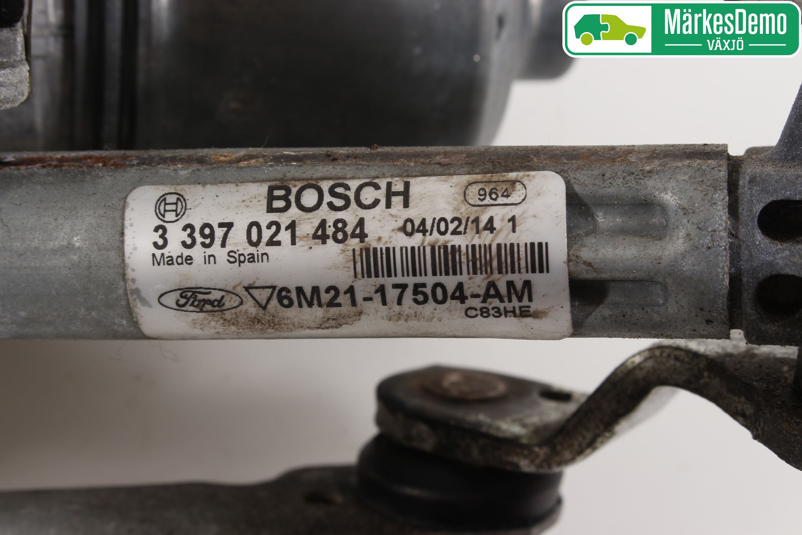 Ford S-MAX 06-15 Torkarmotor Vindruta