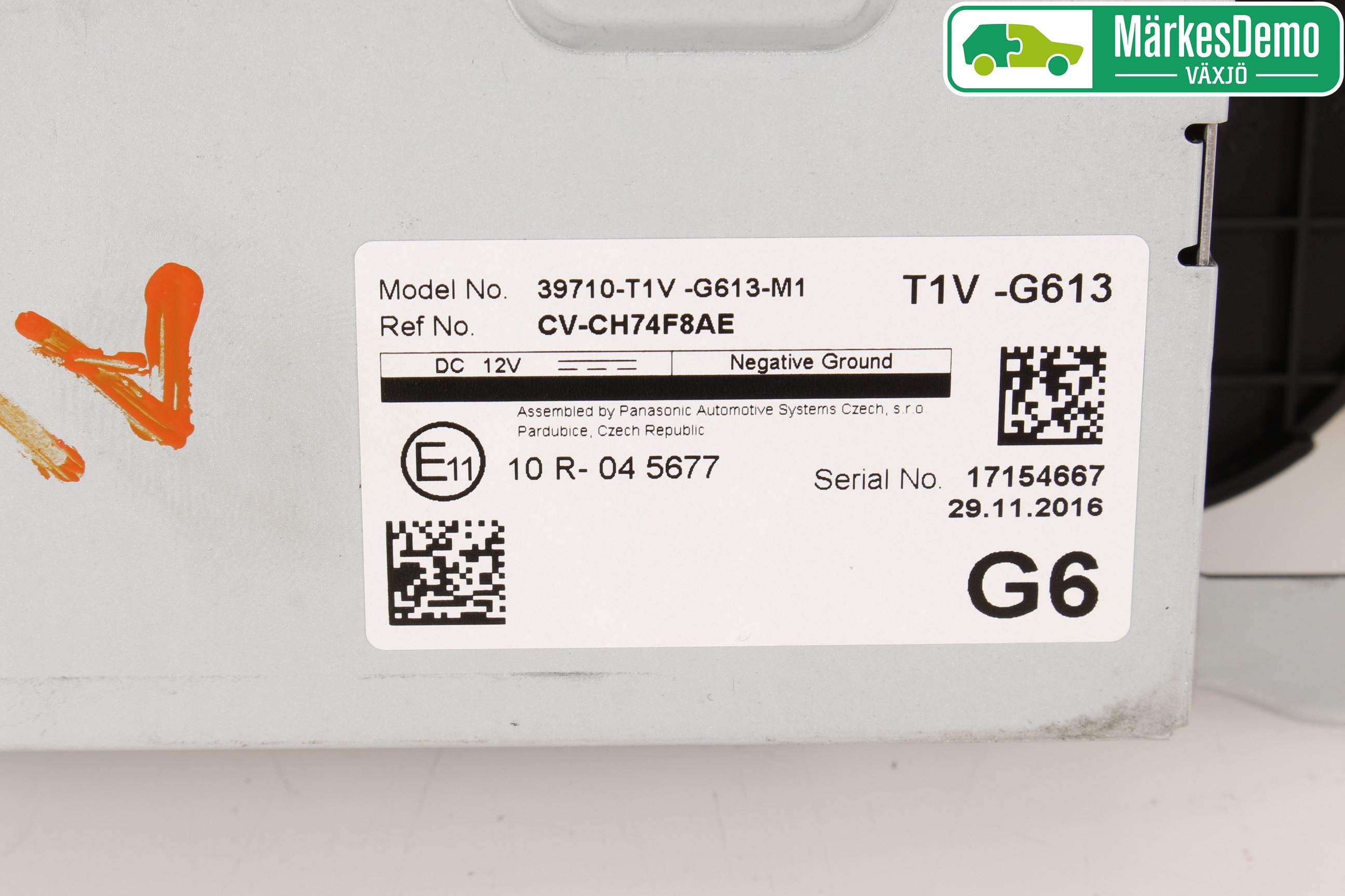 Honda CR-V 13-18 Cd Radio - Multimediapanel