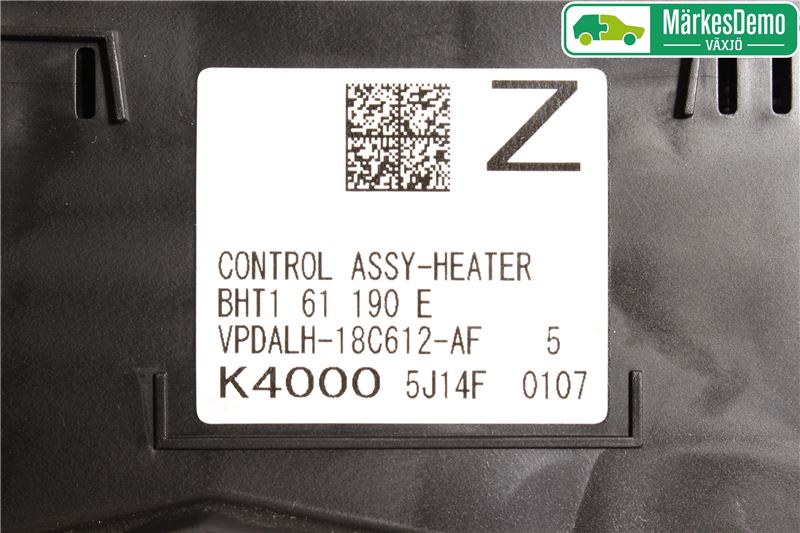 Mazda 3 III 14-19 Ac Styrenhet Ac Manöveren