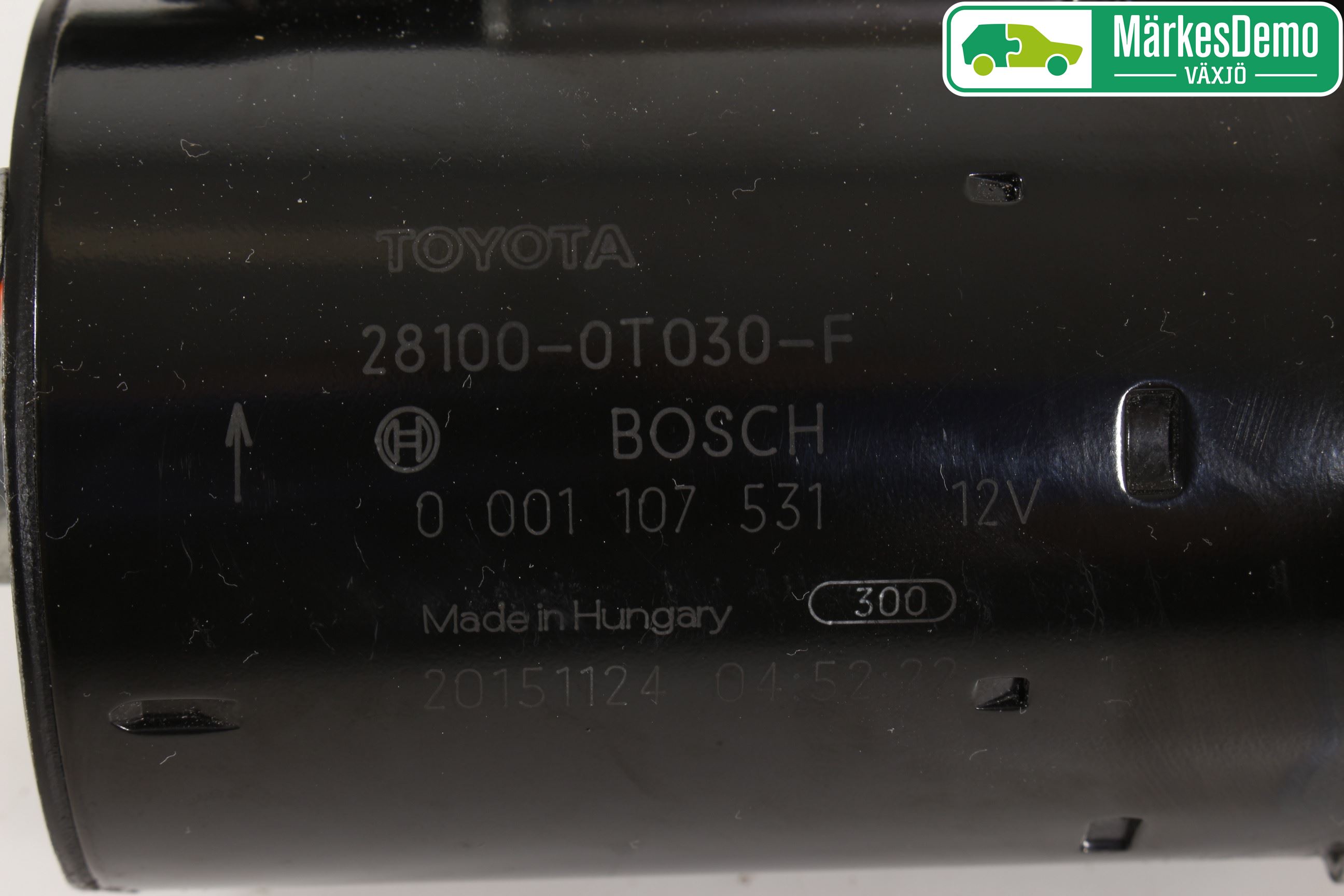 Toyota AURIS 13-19 Startmotor