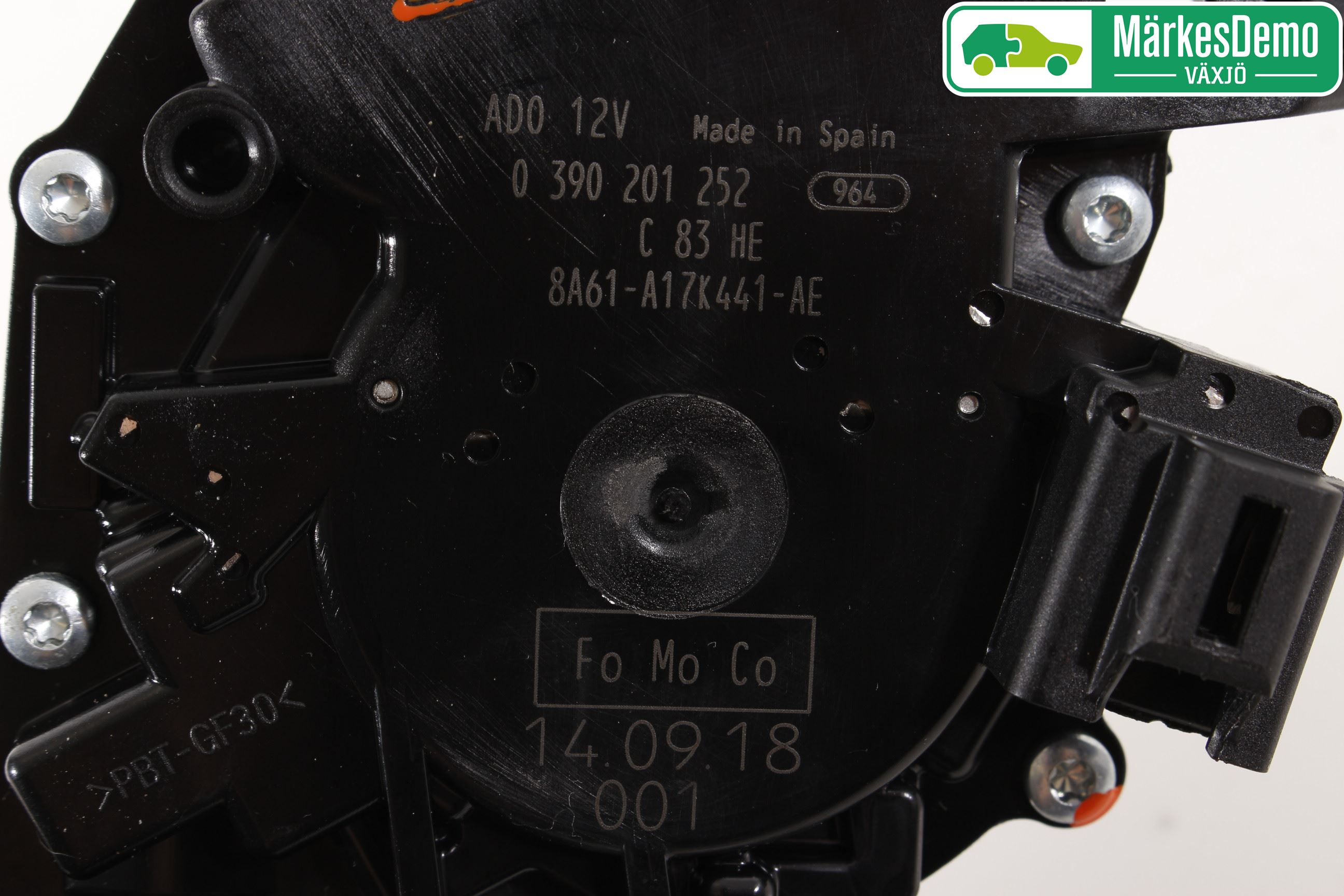 Ford FIESTA 13-17 Torkarmotor Baklucka