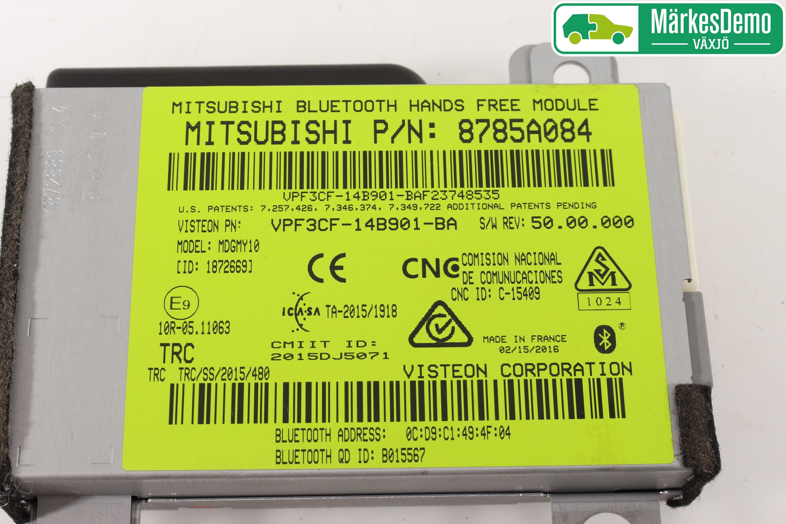 Mitsubishi OUTLANDER 13-21 Cd Radio - Multimediapanel