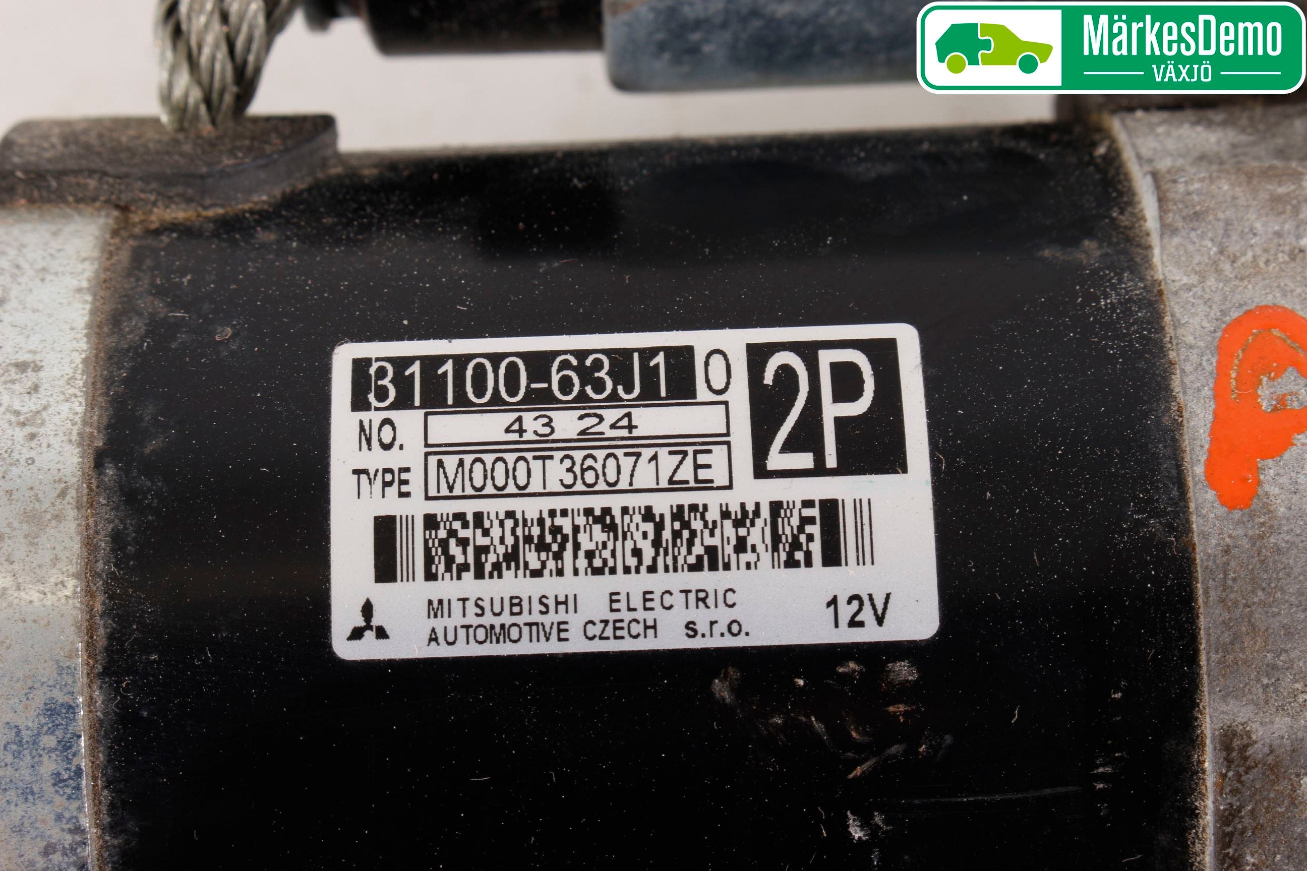 Suzuki SX4 S-CROSS 14-21 Startmotor