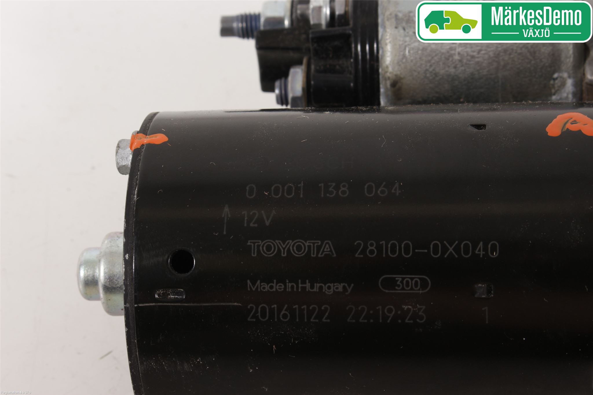 Toyota AURIS 13-19 Startmotor Diesel