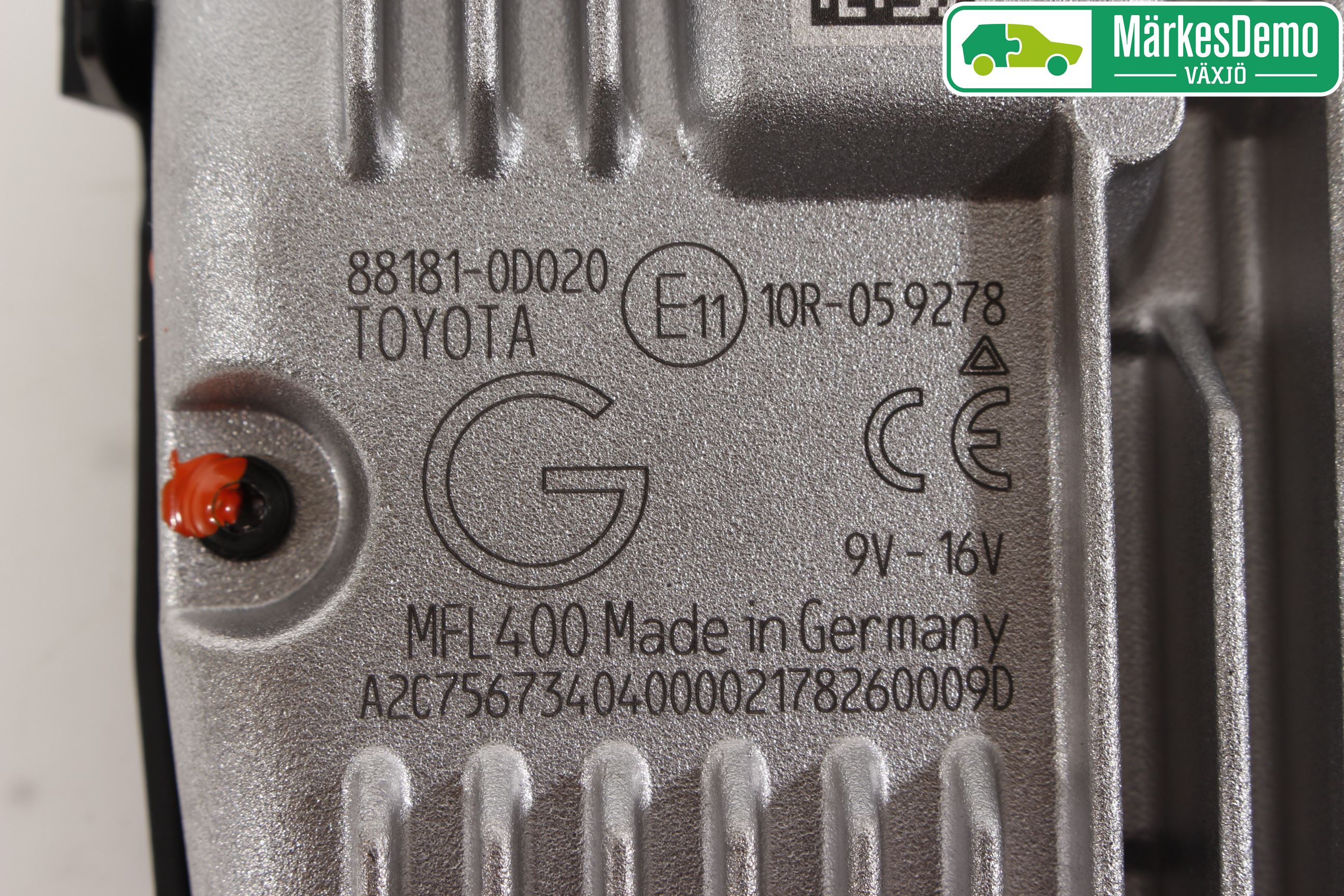 Toyota YARIS XP130 15-20 Sensor Aktivt Kollisionsskydd