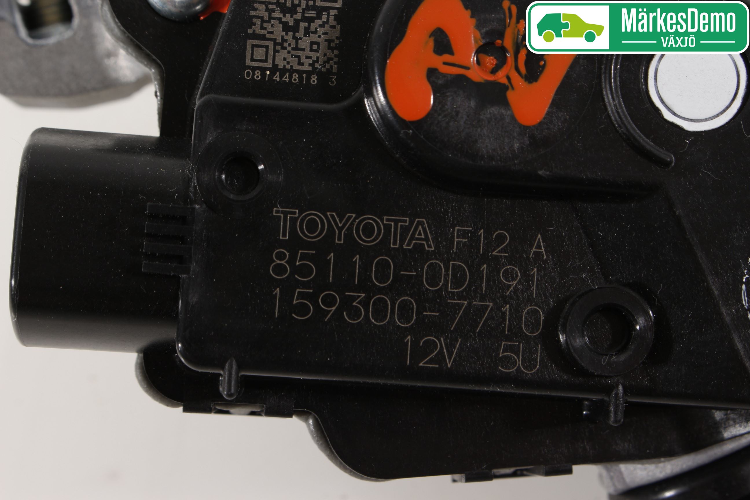 Toyota YARIS XP130 15-20 Torkarmotor Vindruta