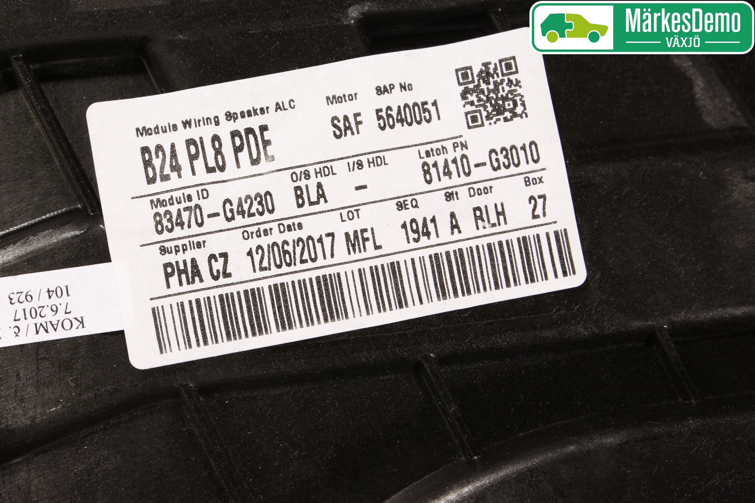 Hyundai i30 PD 17- Fönsterhissmekanism