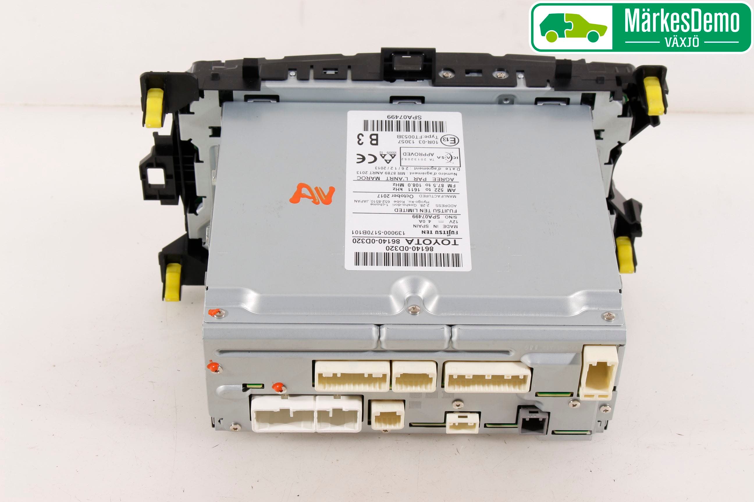 Toyota YARIS XP130 15-20 Cd Radio - Multimediapanel