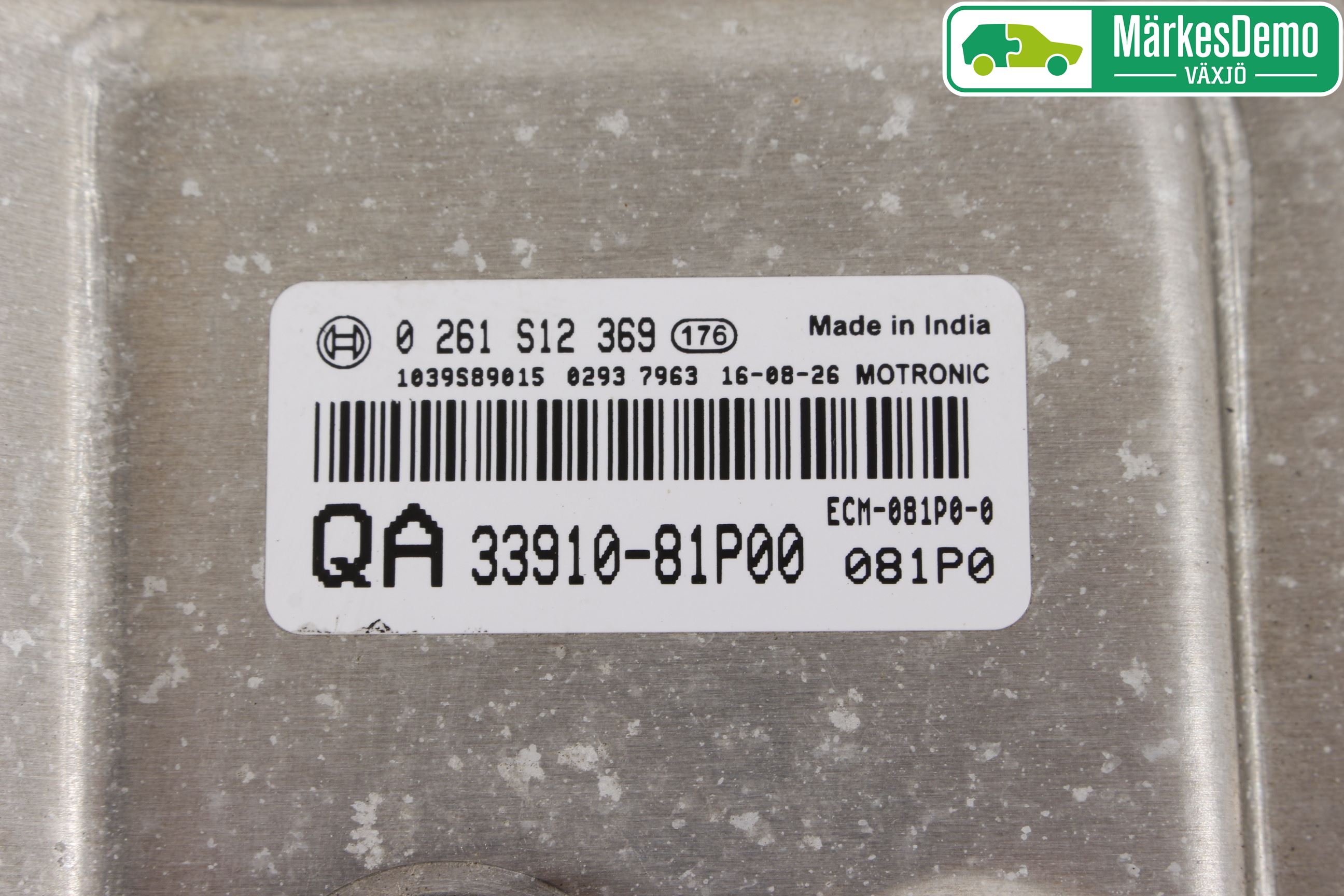 Suzuki IGNIS 01-20 Styrenhet Insprut Bensin