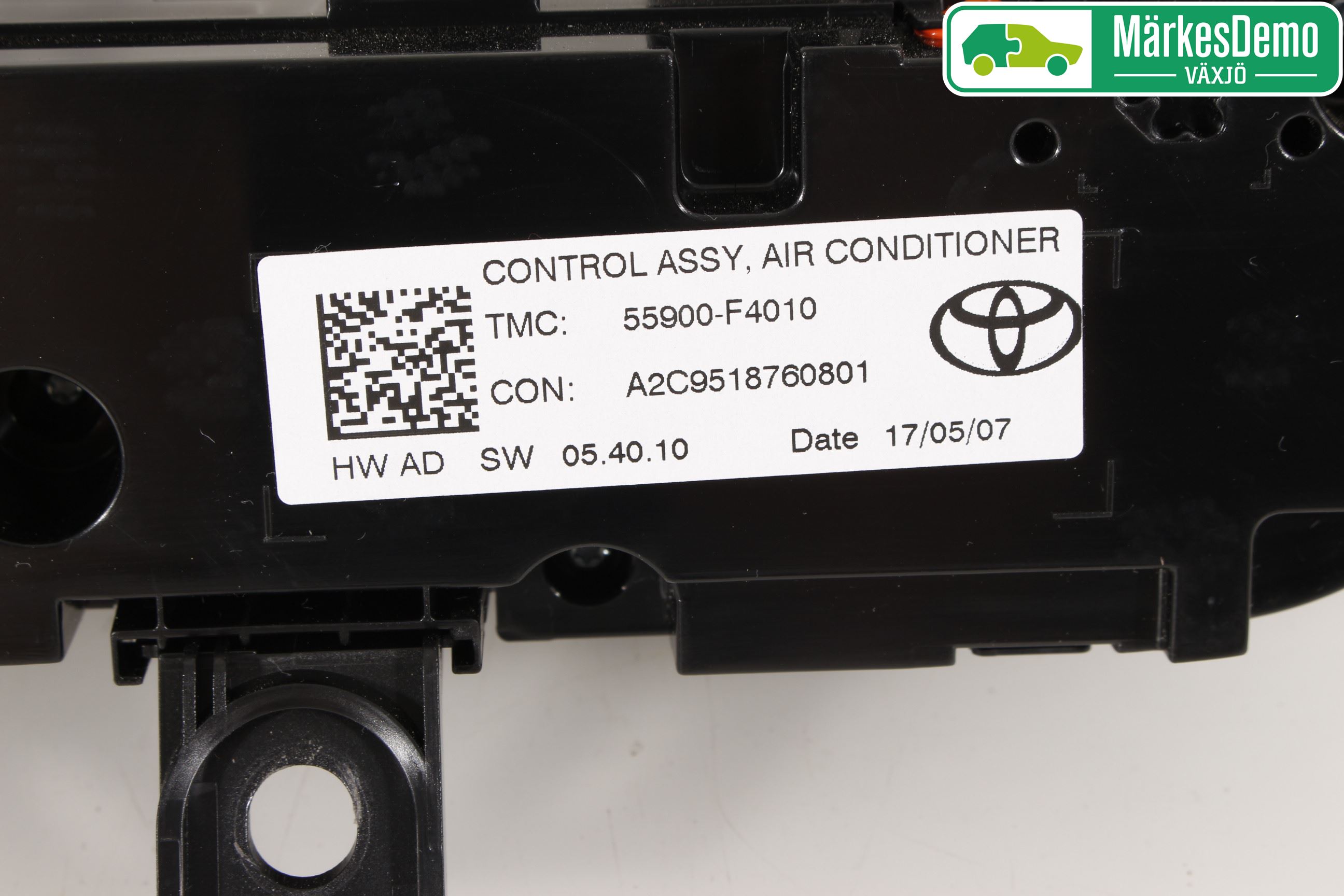 Toyota C-HR 16-23 Ac Styrenhet Ac Manöveren
