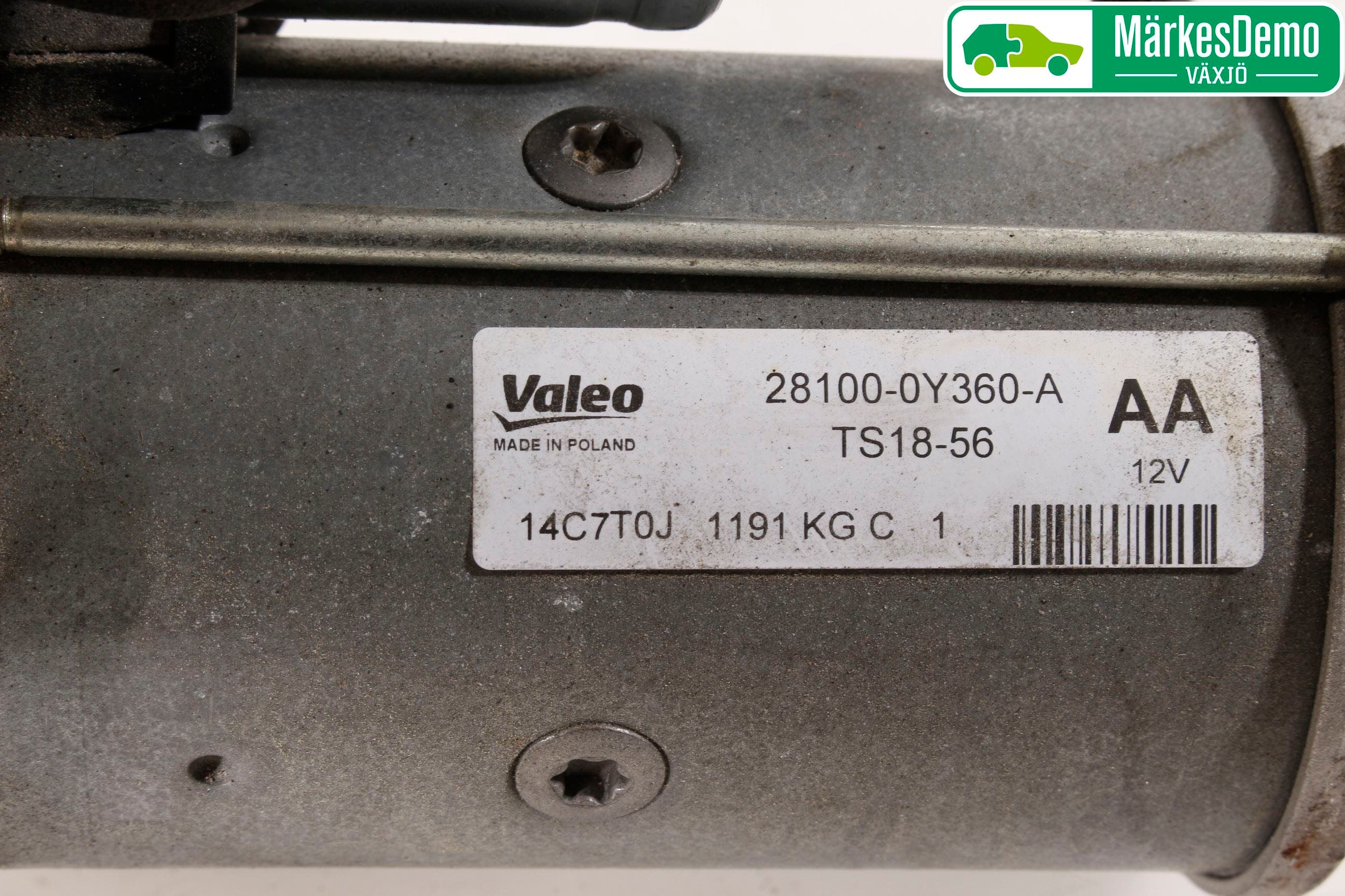 Toyota C-HR 16-23 Startmotor