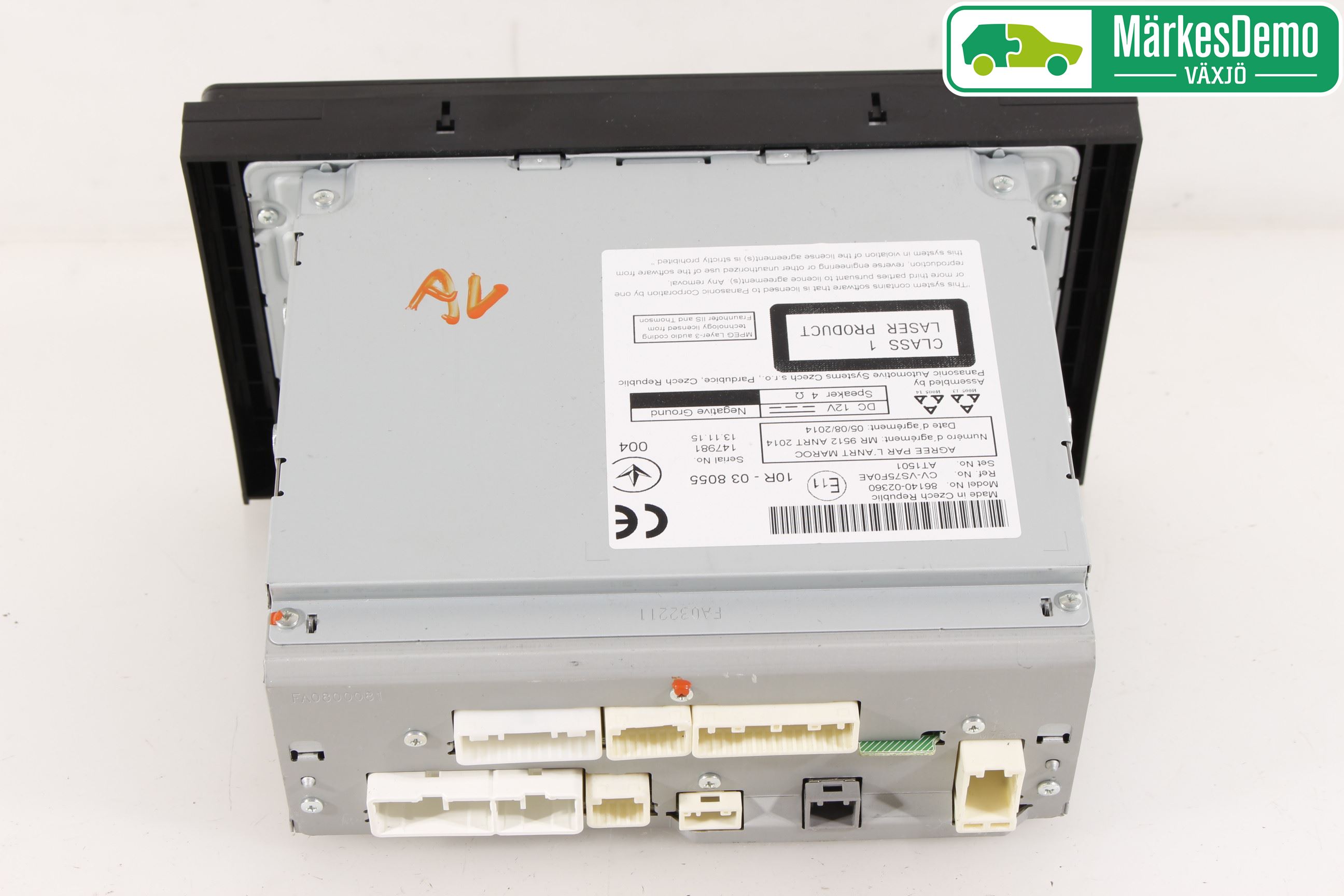 Toyota AURIS 13-19 Cd Radio - Multimediapanel