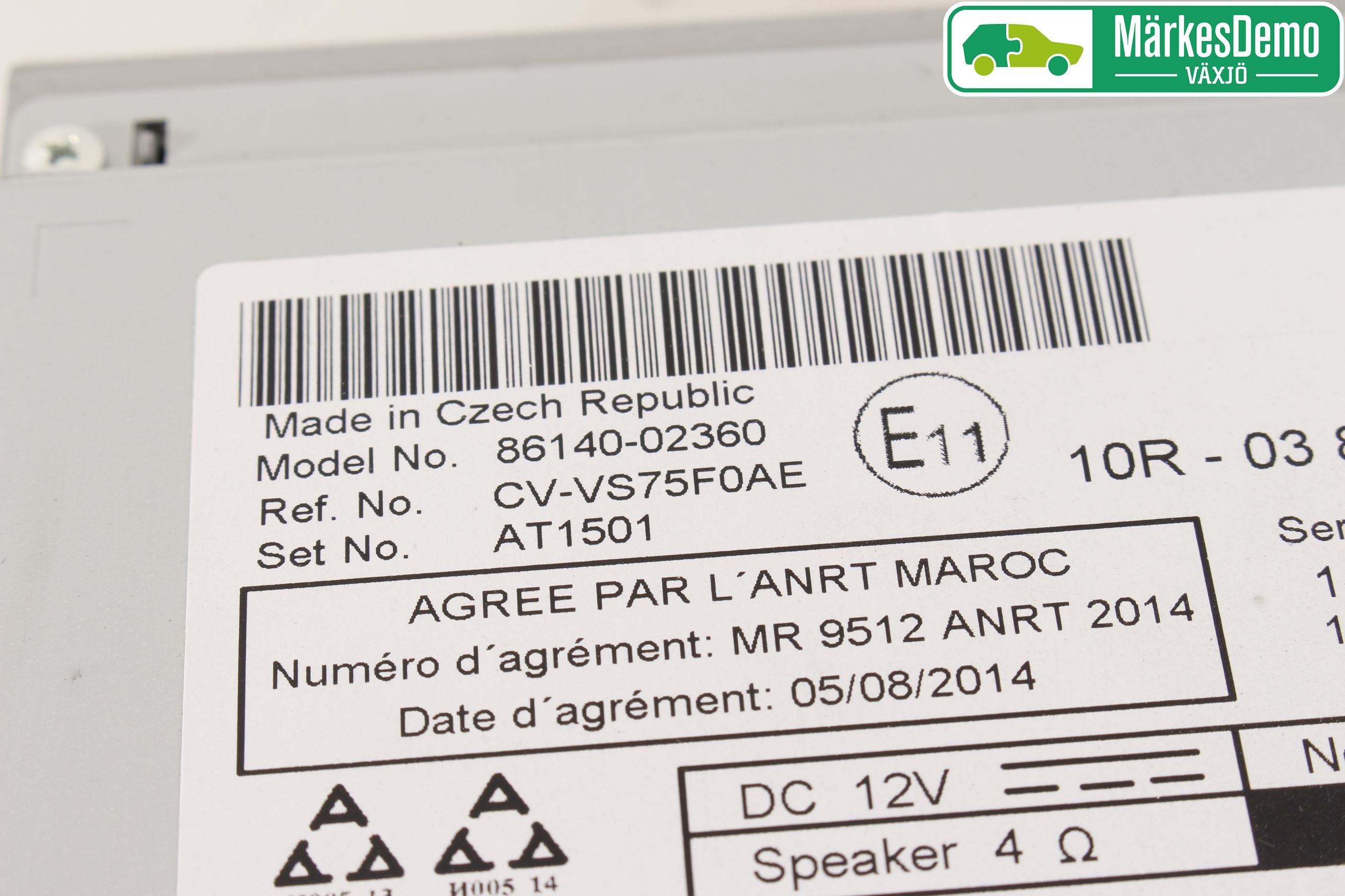 Toyota AURIS 13-19 Cd Radio - Multimediapanel