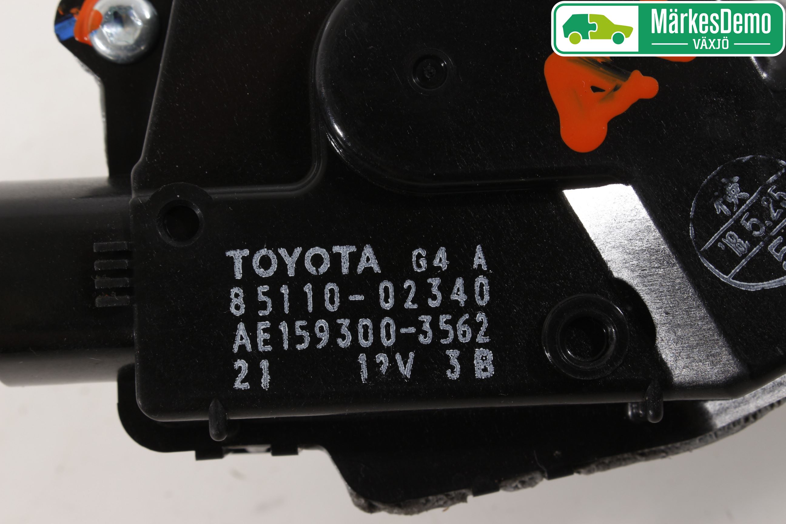 Toyota AURIS 13-19 Torkarmotor Vindruta