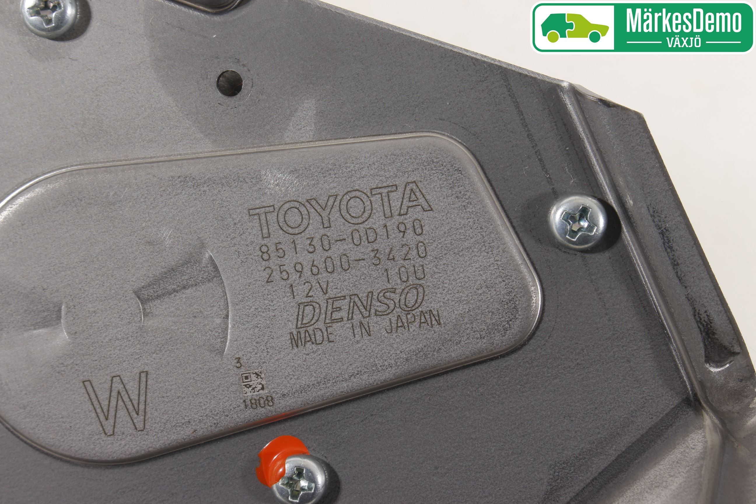 Toyota YARIS XP130 15-20 Torkarmotor Baklucka