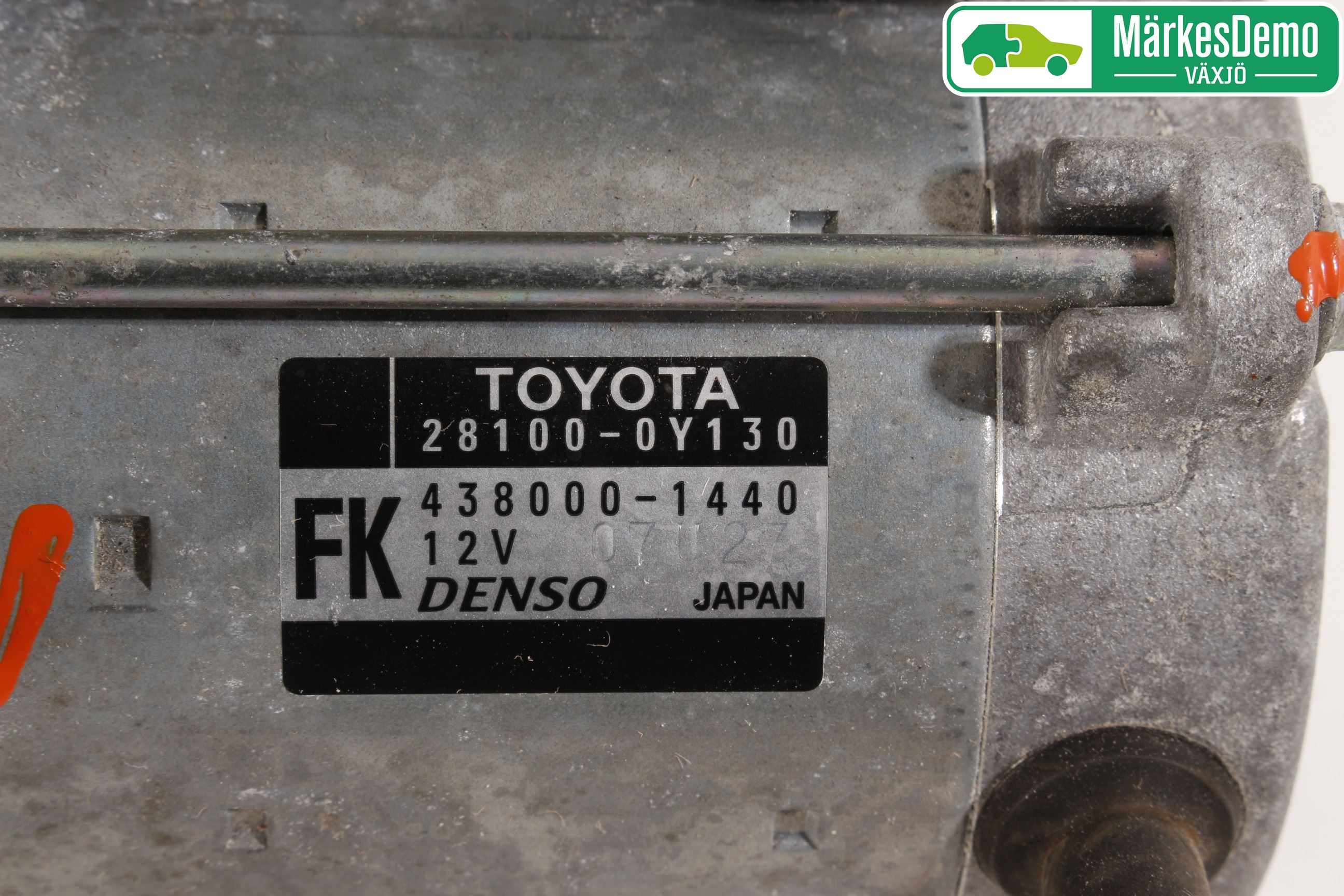 Toyota YARIS XP130 15-20 Startmotor