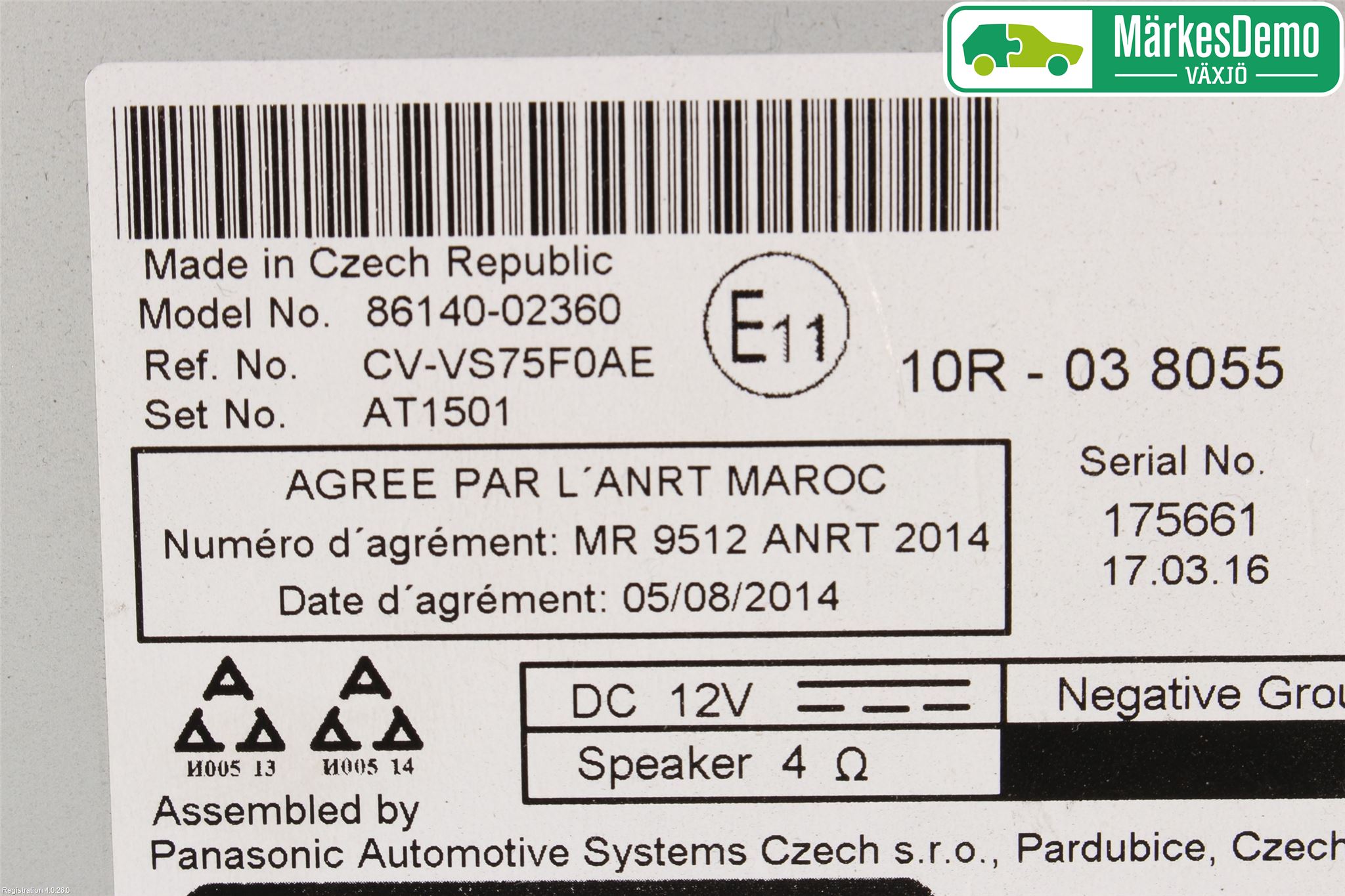 Toyota AURIS 13-19 Cd Radio - Multimediapanel