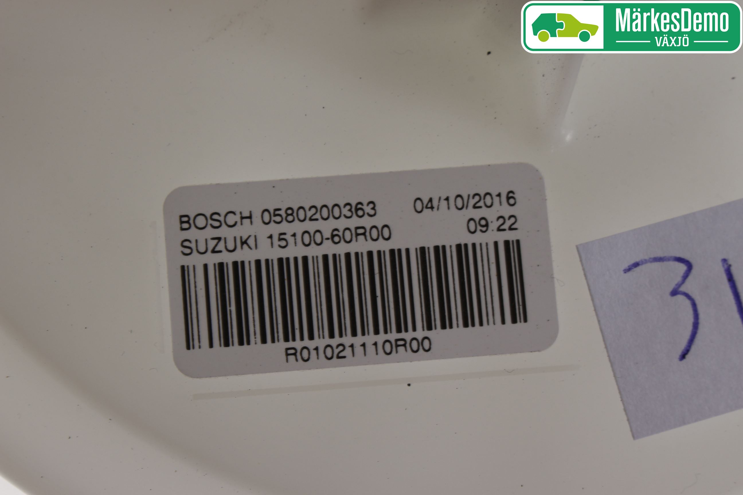 Suzuki VITARA 15- Bränslepump El