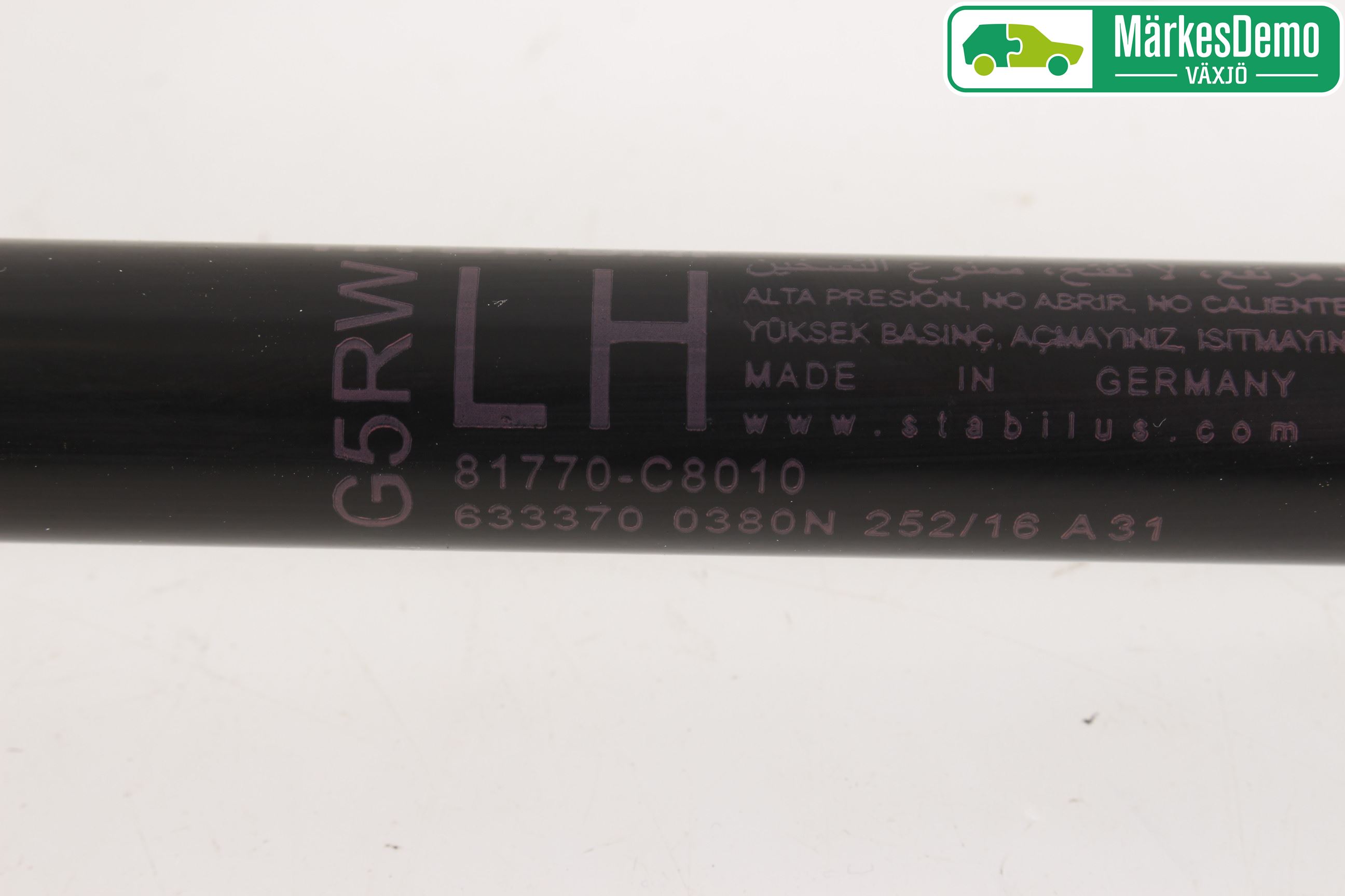 Hyundai i20 GB 15-20 Gasfjäder Baklucka