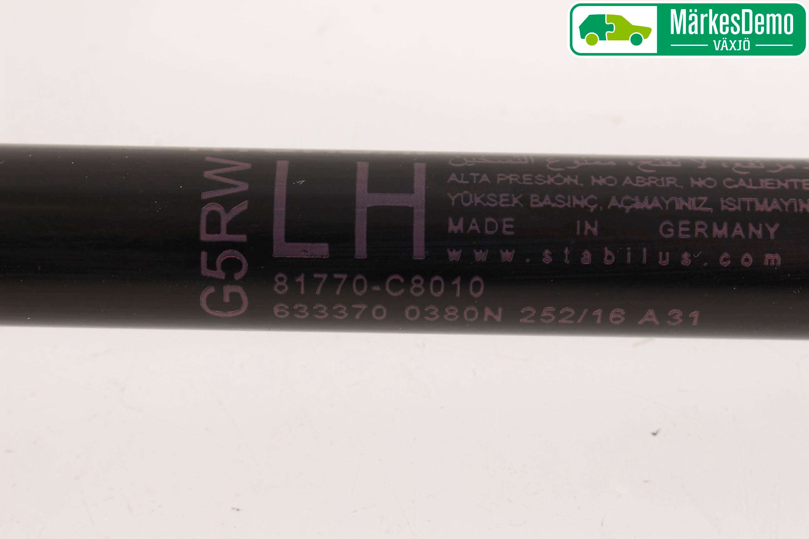 Hyundai i20 GB 15-20 Gasfjäder Baklucka