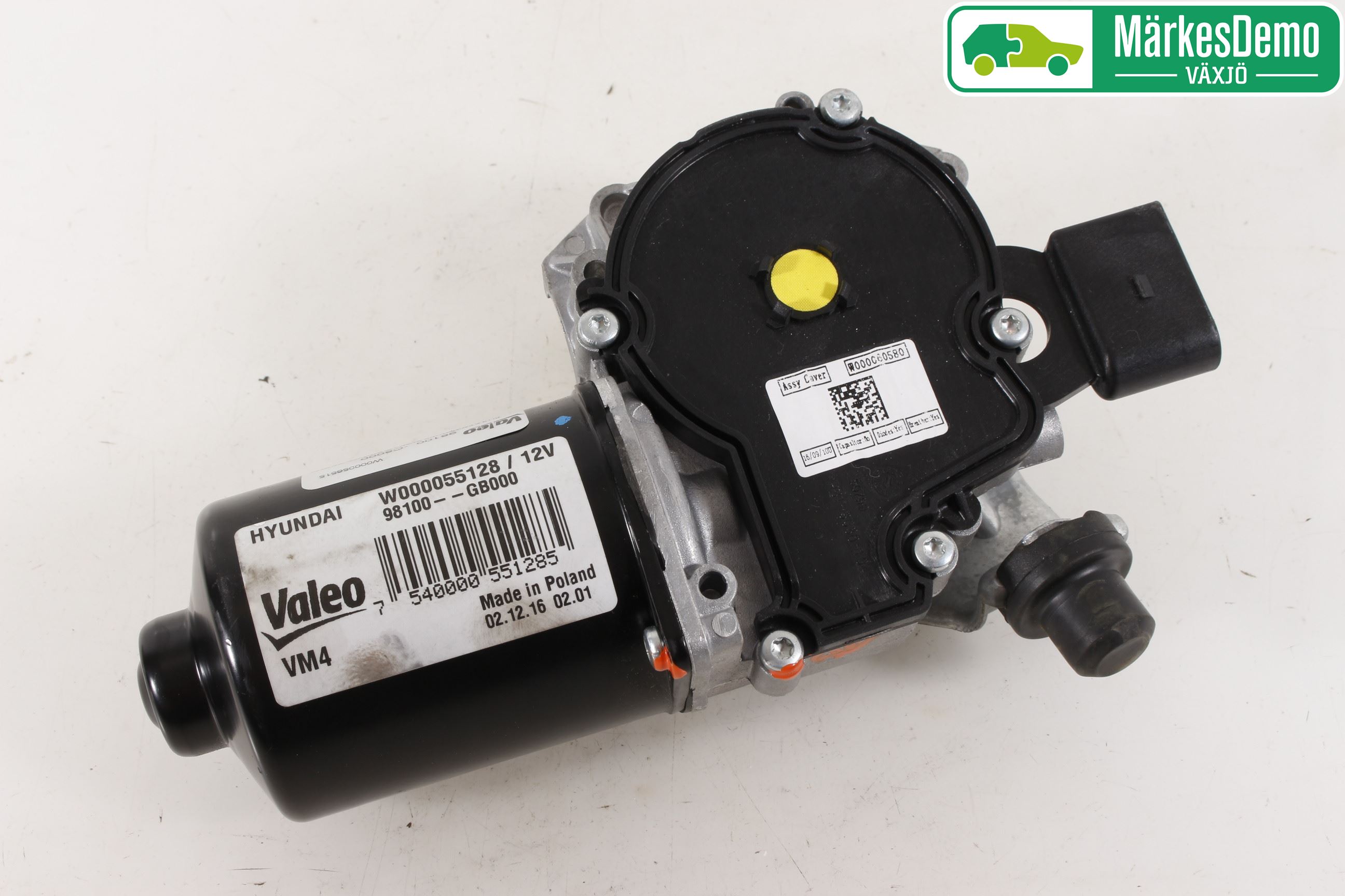 Hyundai i20 GB 15-20 Torkarmotor Vindruta