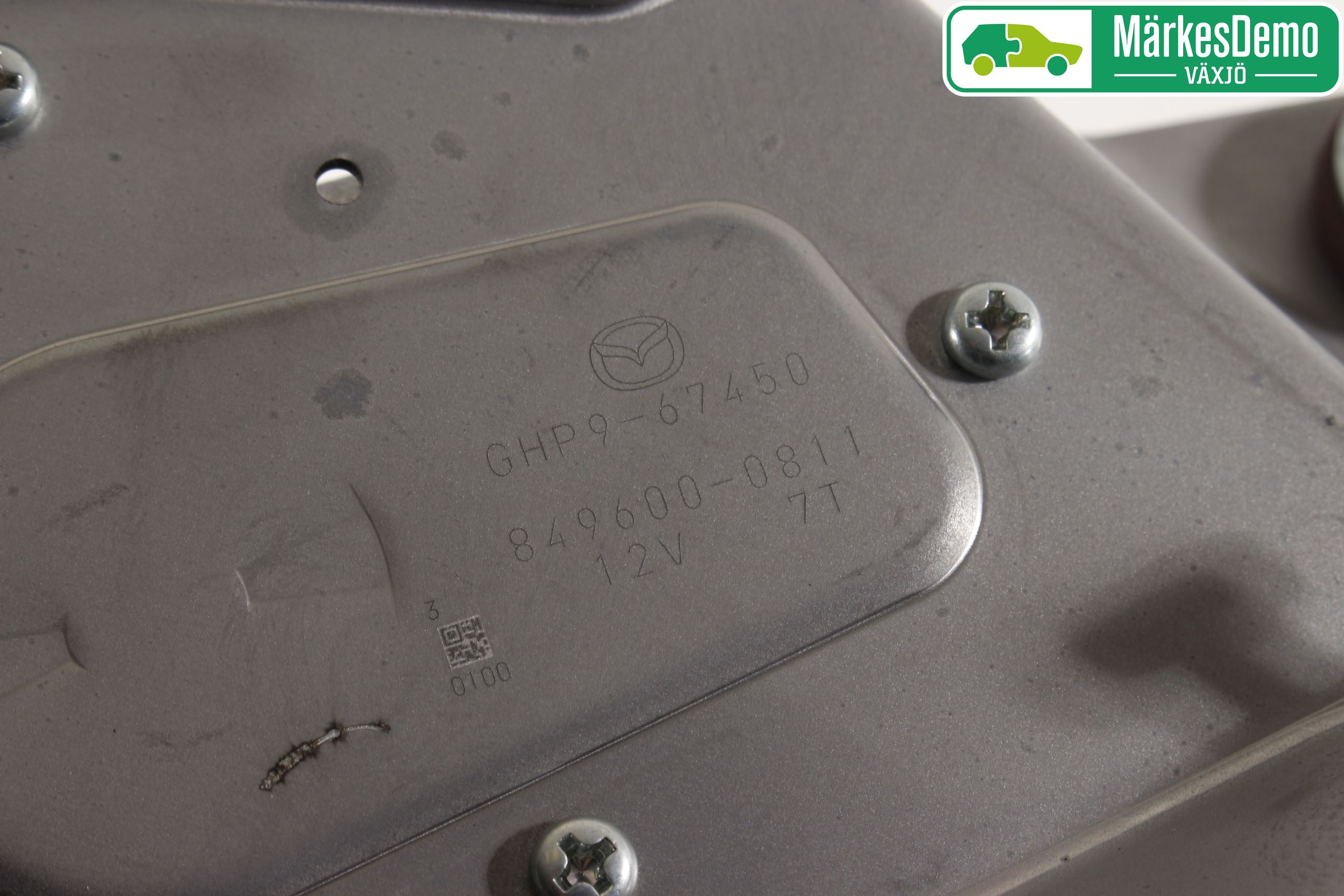 Mazda 6 13- Torkarmotor Baklucka